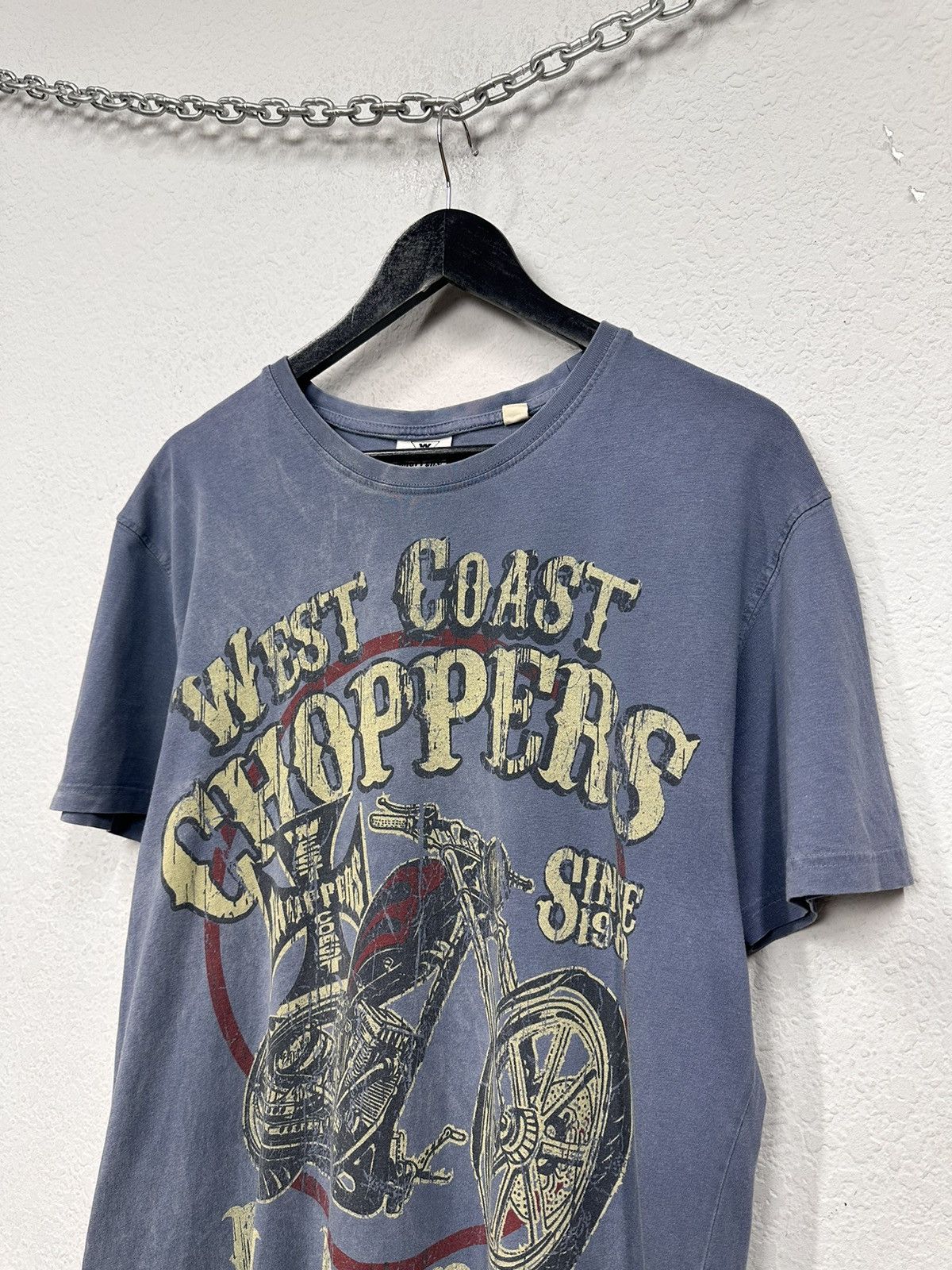 West Coast Choppers Vintage West Choppers T-Shirt Harley Davidson Y2k Rare Faded Size US M / EU 48-50 / 2 - 4 Thumbnail