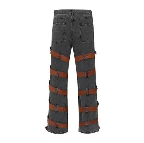 handvaerk Opium Cross Straped Pocket jeans Size US 32 / EU 48 - 4 Thumbnail
