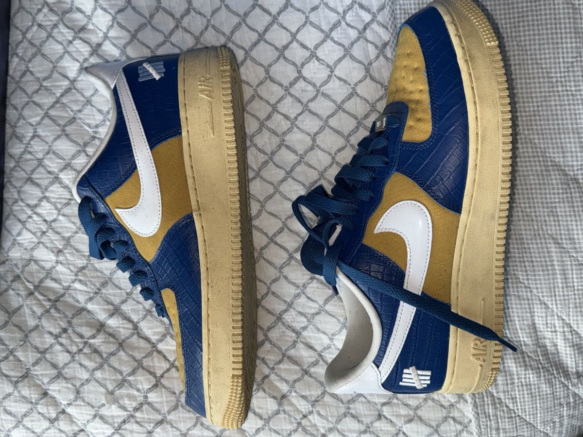 Nike × Undefeated Nike Air Force 1 Low SP ‘ Undefeated 5 On It Croc ’ Size US 8.5 / EU 41-42 - 1 Thumbnail