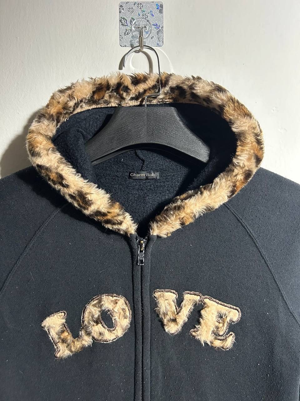 Other LGB Style Faux Fur Charm Ruby “Love” Hoodie Size US M / EU 48-50 / 2 - 3 Thumbnail
