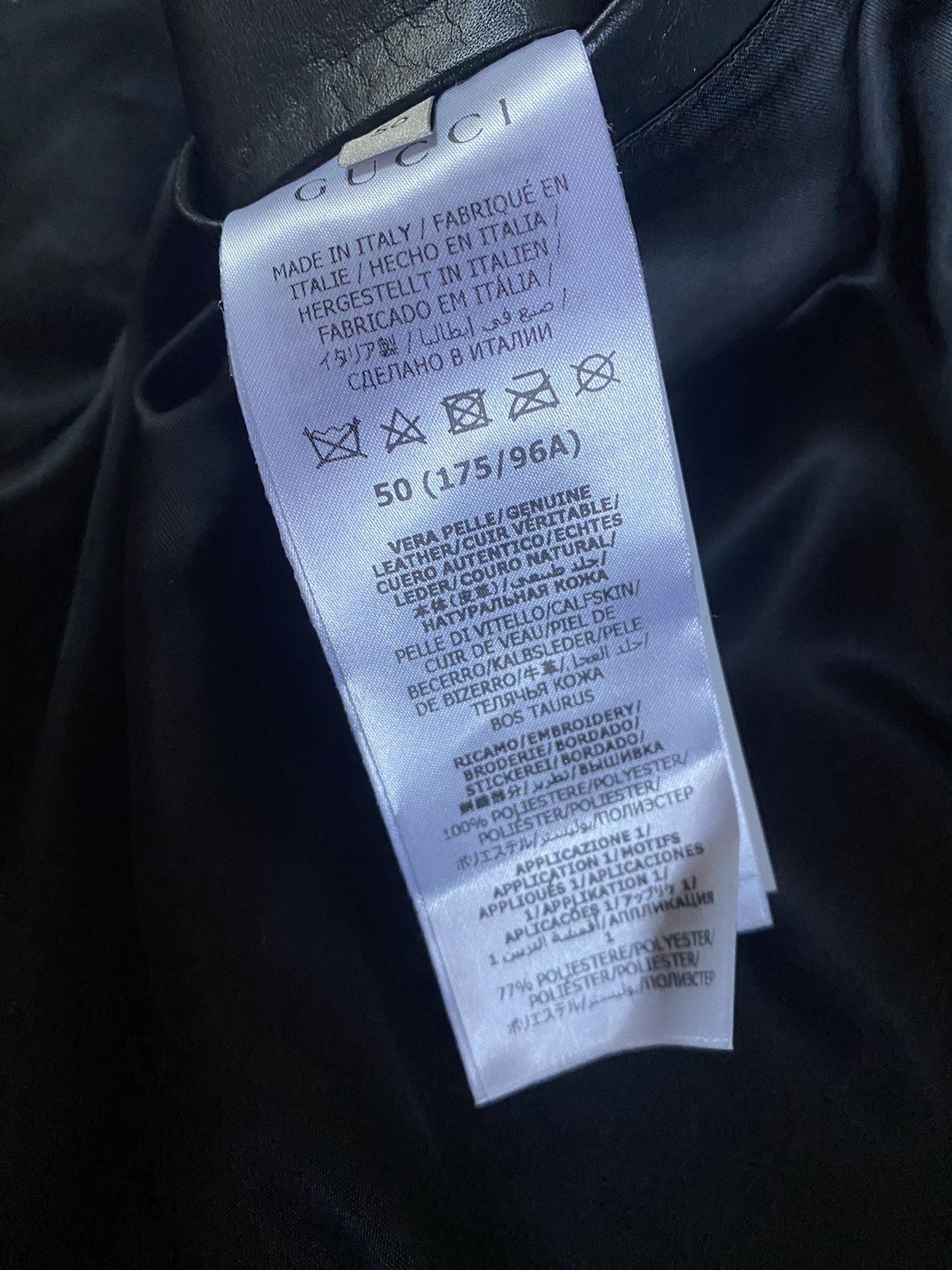 Gucci × Palace Gucci x Palace leather jacket Size US M / EU 48-50 / 2 - 16 Thumbnail