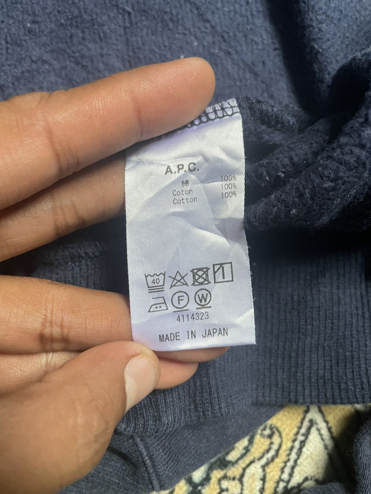 A.P.C. A.P.C Crewneck Sweatshirt Size US L / EU 52-54 / 3 - 6 Thumbnail