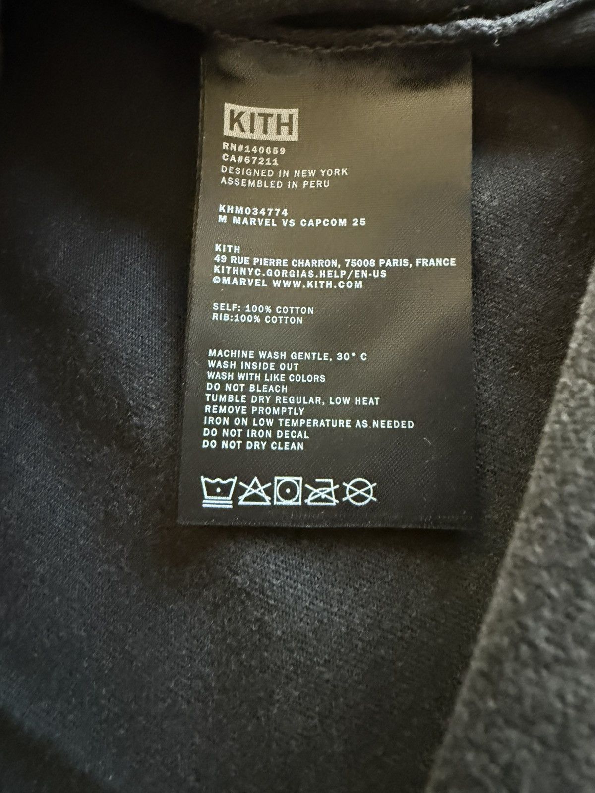 Kith × Marvel Comics Kith For Marvel Ghost Rider Vintage Tee Black Size Large Size US L / EU 52-54 / 3 - 5 Thumbnail