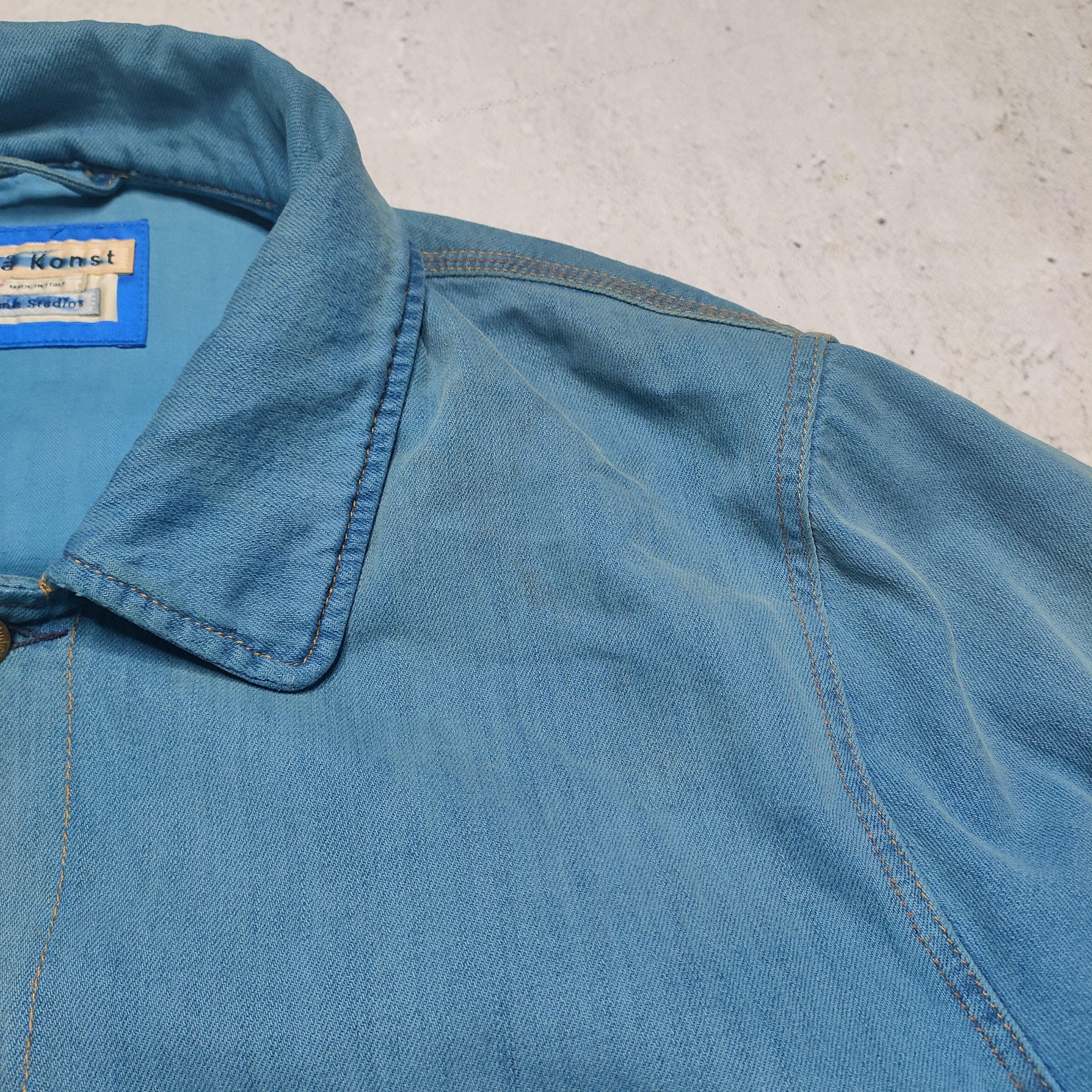 Acne Studios Acne studios bla konst 1/1 sample washed denim jacket Size US L / EU 52-54 / 3 - 7 Thumbnail