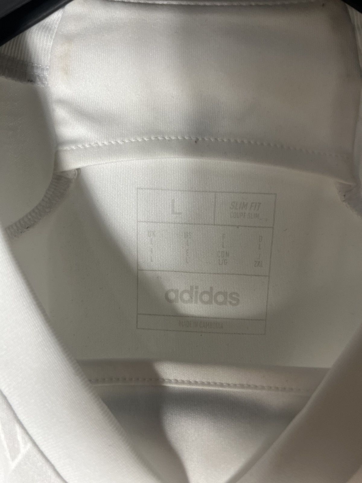 Vintage VERY RARE ADIDAS FC LEEDS UNITED ENGLAND SOCCER JERSEY 90s Size US L / EU 52-54 / 3 - 5 Thumbnail