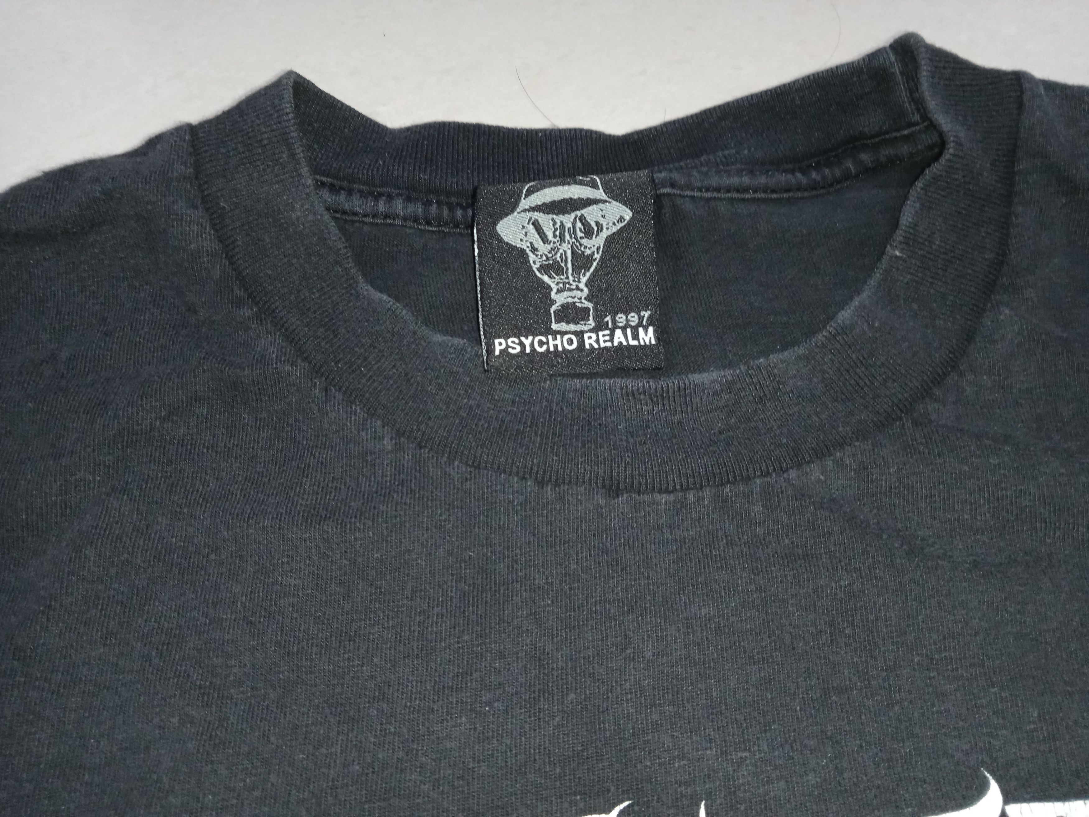 Vintage Vintage 2000s Psycho Realm Sick Symphonies T Shirt Size US L / EU 52-54 / 3 - 3 Thumbnail