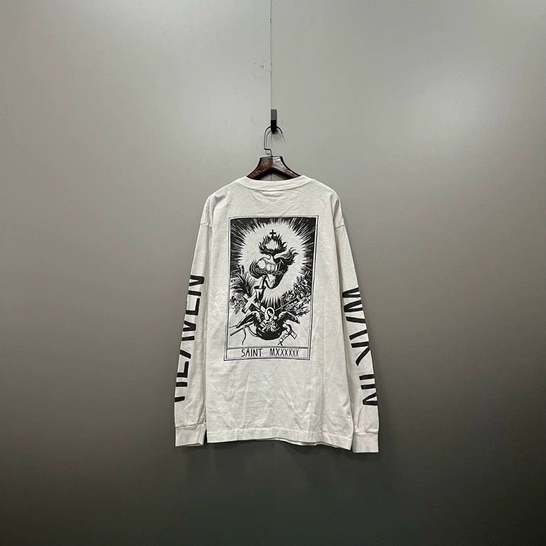 Saint Michael Saint Michael Pattern printed long sleeved shirt Size US L / EU 52-54 / 3 - 2 Thumbnail