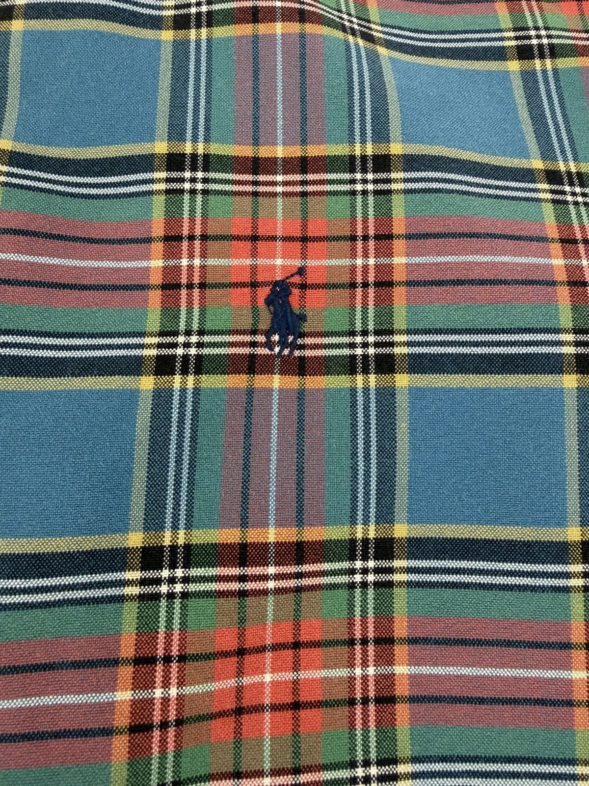 Polo Ralph Lauren Vintage Polo Ralph Lauren Plaid OCBD Shirt XL Blue Red Size US XL / EU 56 / 4 - 3 Thumbnail