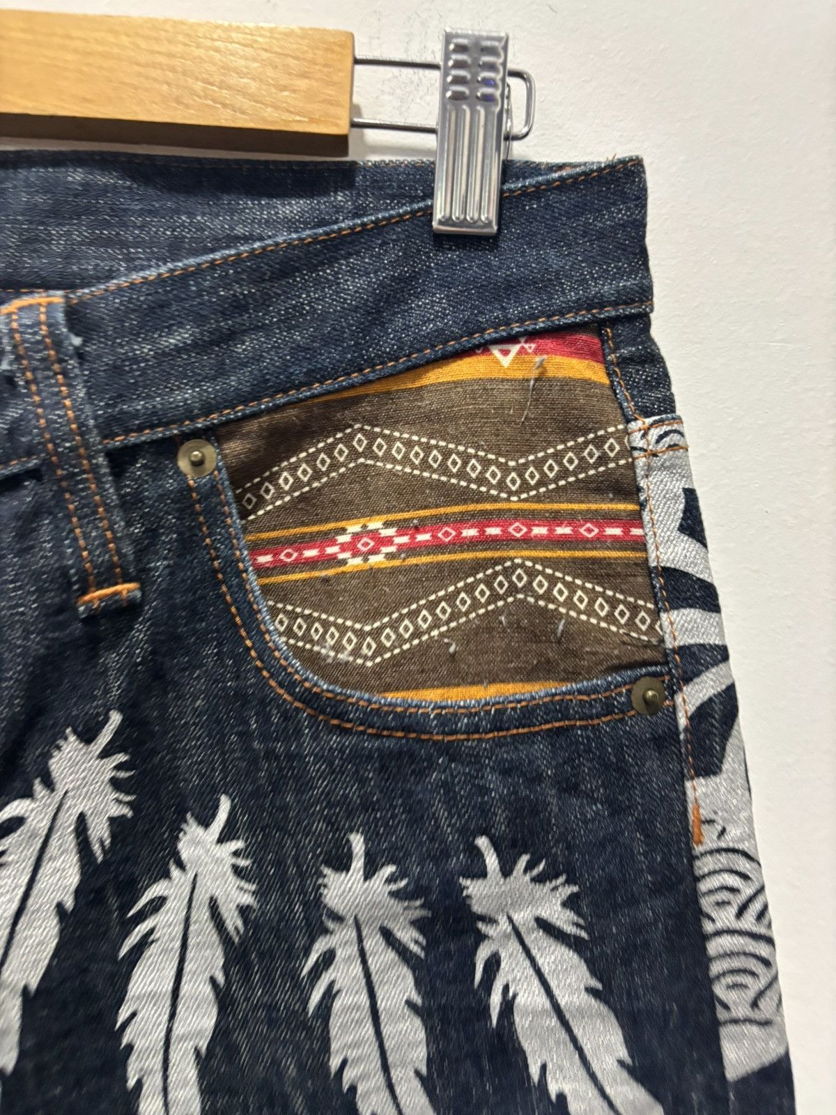 Japanese Brand Namitatsu Denim Jeans Size US 31 - 6 Thumbnail