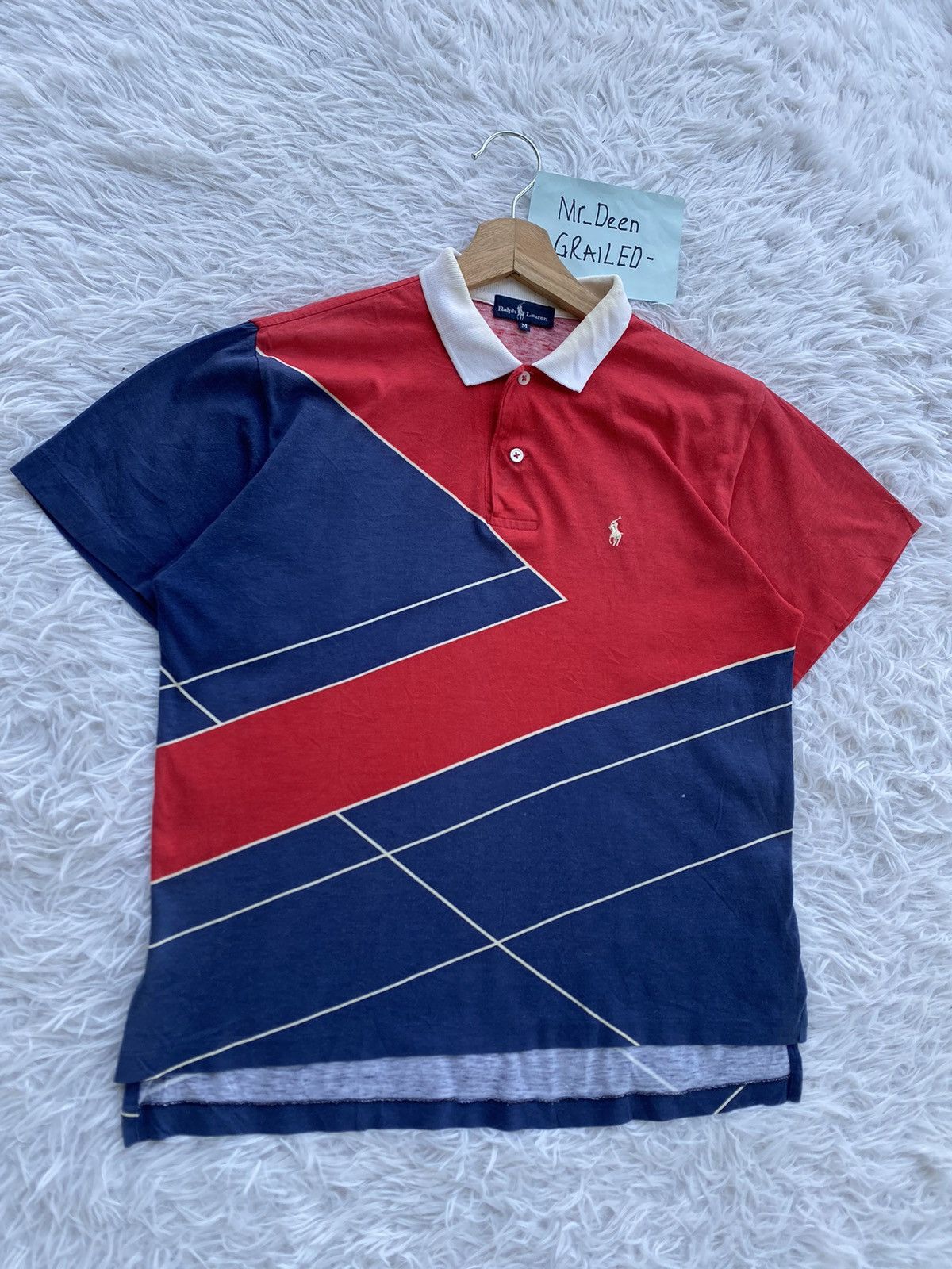Ralph Lauren Rare Vintage 90s Ralph Lauren Polo Shirt Size US M / EU 48-50 / 2 - 2 Thumbnail