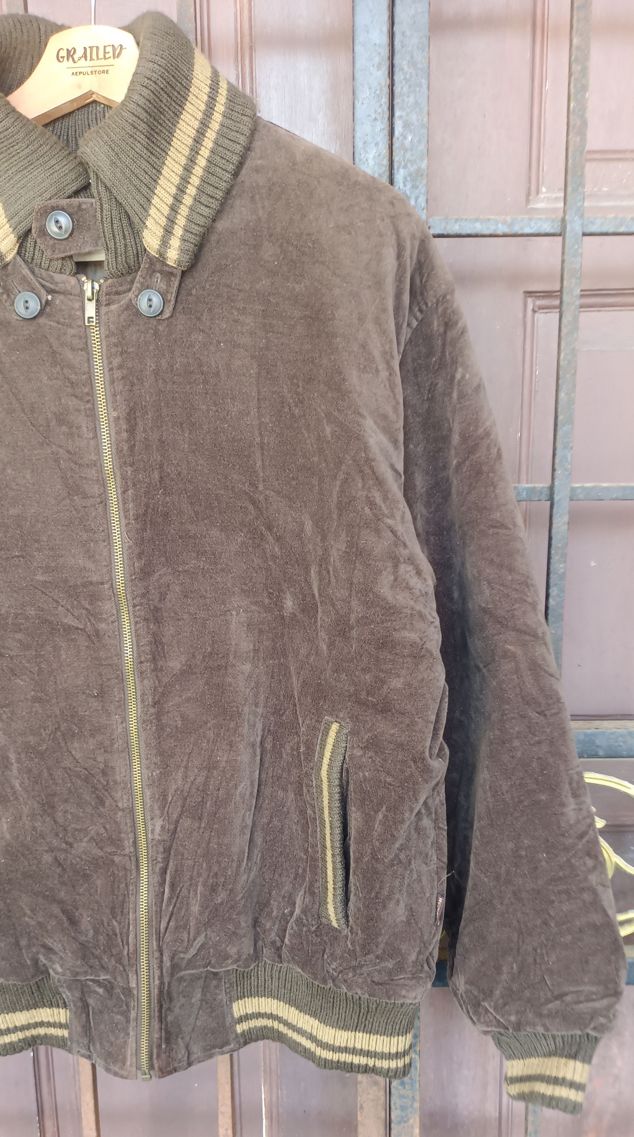 Woolrich Woolen Mills Vintage Wollrich Corduroy Jacket Woolrich Bomber Jacket Size US L / EU 52-54 / 3 - 5 Thumbnail