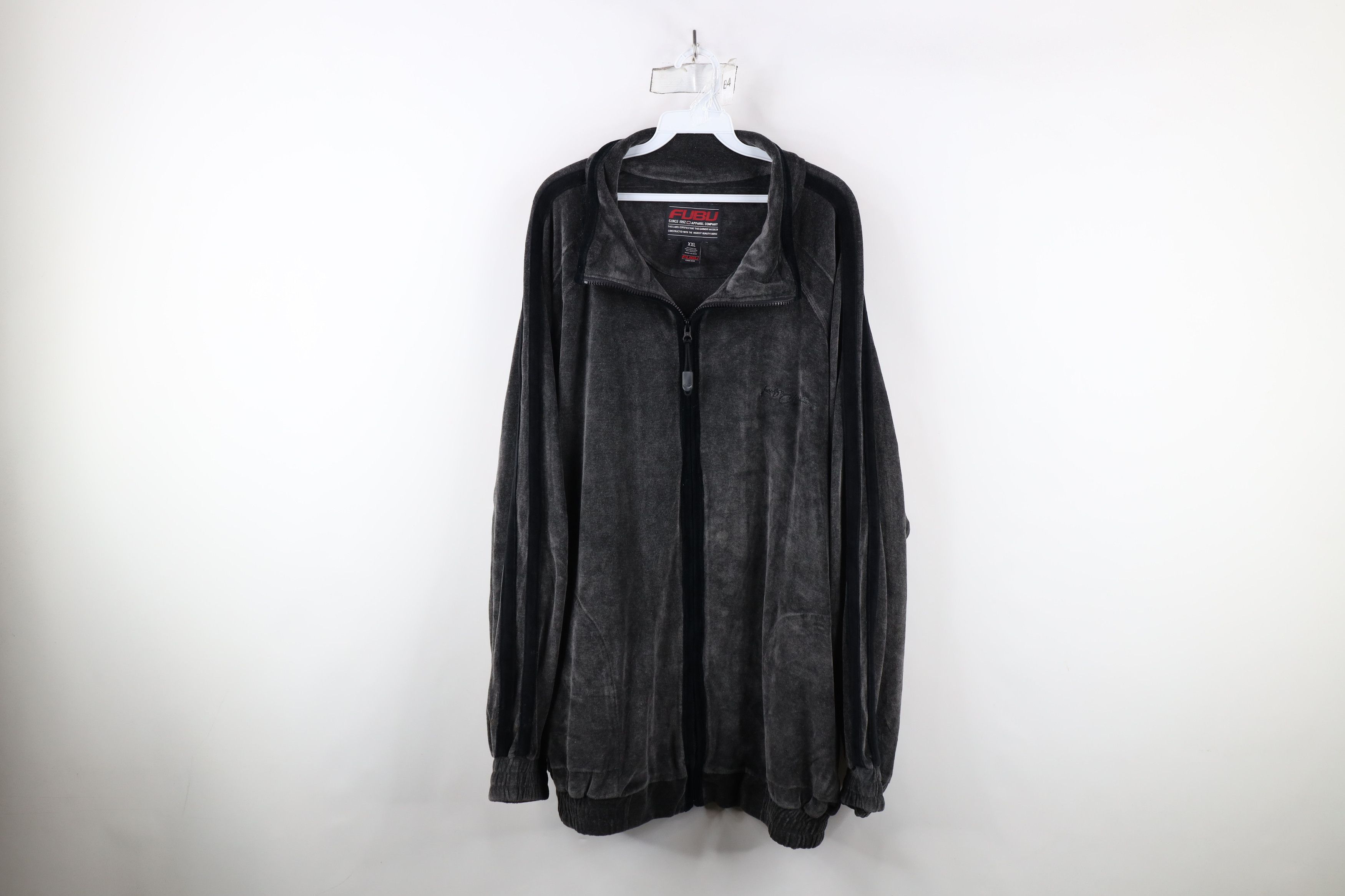 fukupuku2125 JUN/NAKAYAMA FW25 DISTRESSED CREWNECK / BLACK - NUBIAN