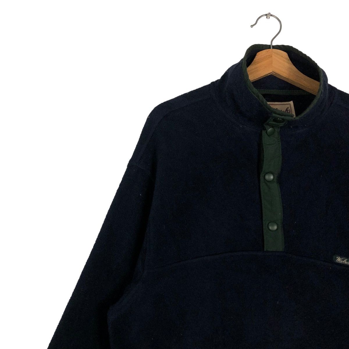 Woolrich Woolen Mills 🔥90’s Pull Over Fleece Jacket Woolrich Polartec Japan Size US M / EU 48-50 / 2 - 6 Thumbnail