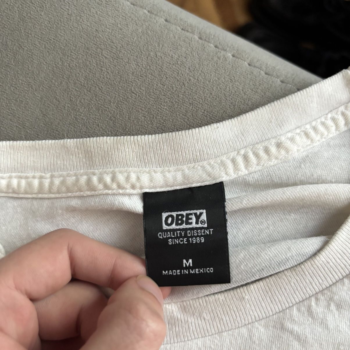 Obey Vintage Rare Obey Big logo T-Shirt Size US M / EU 48-50 / 2 - 7 Thumbnail