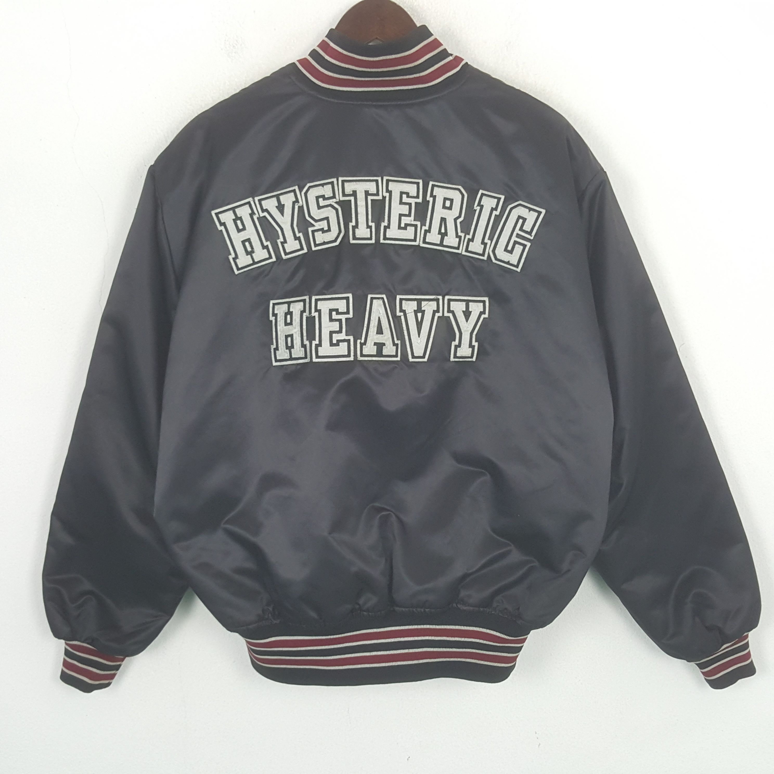 Hysteric Glamour Vintage Hysteric Heavy x Victory Bomber Varsity Jacket Size US L / EU 52-54 / 3 - 1 Thumbnail
