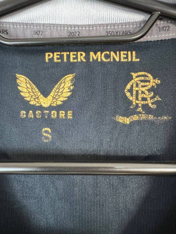 Castore RANGERS 2021/22 AWAY FOOTBALL SHIRT CASTORE 150 YEARS Sz S Size US S / EU 44-46 / 1 - 3 Thumbnail