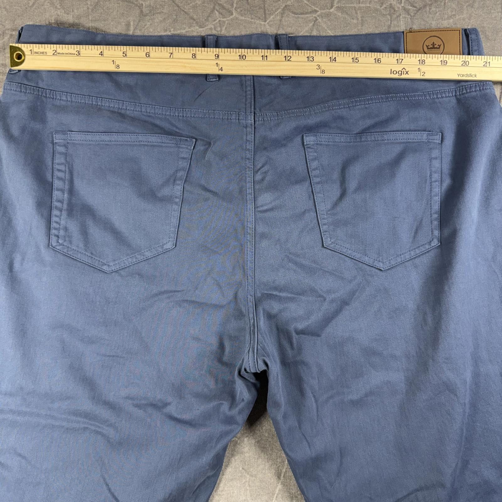 Peter Millar Peter Millar Pants Men's 42 Blue Chino Golf Cotton Stretch Size US 42 / EU 58 - 4 Thumbnail