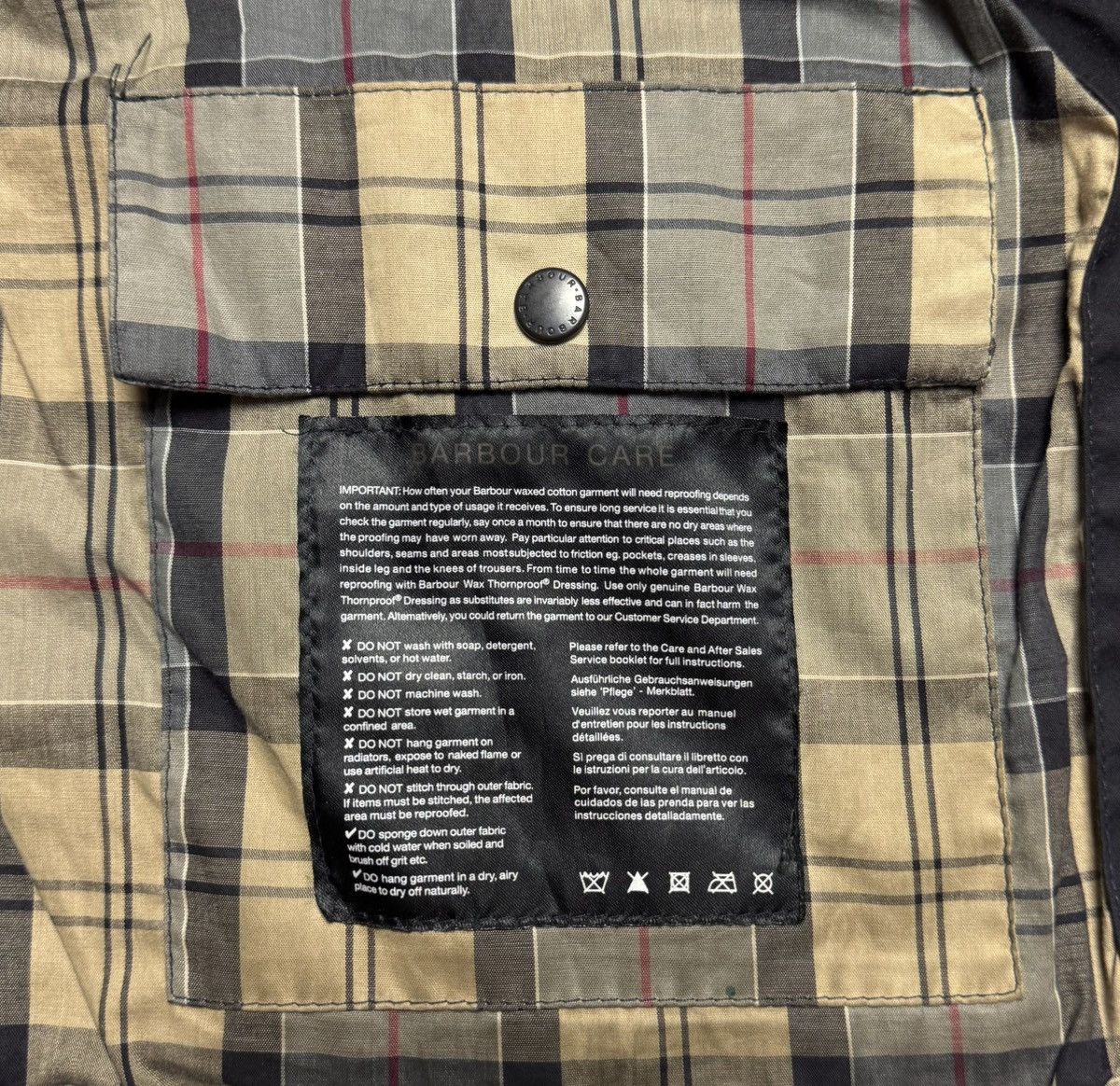 Barbour Barbour Kenmore Wax Cotton Quilted Jacket Size US S / EU 44-46 / 1 - 14 Thumbnail