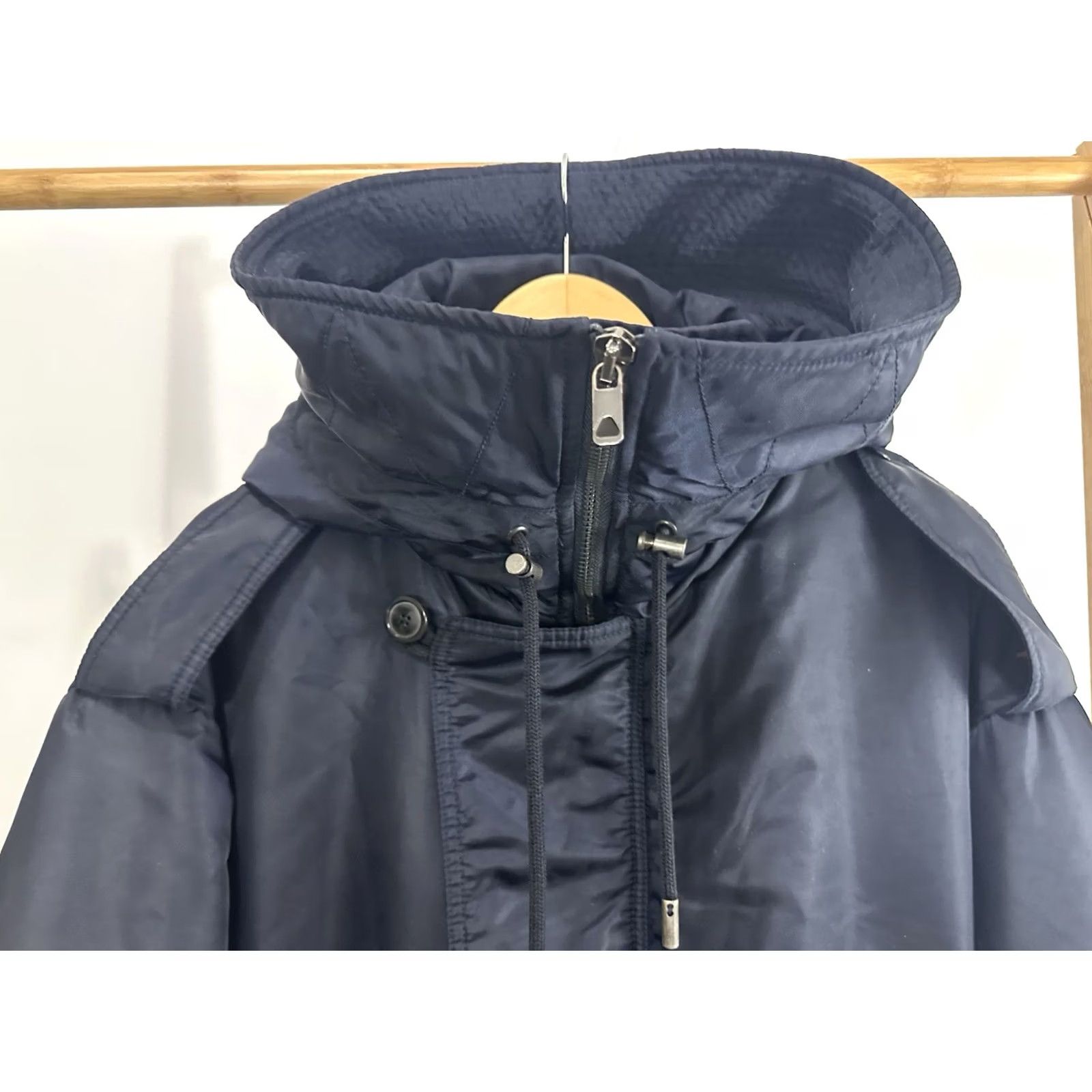 Diesel Diesel Black Gold Military Utility Navy Bomber Flight Hooded Jacket Size 52 Size US L / EU 52-54 / 3 - 5 Thumbnail