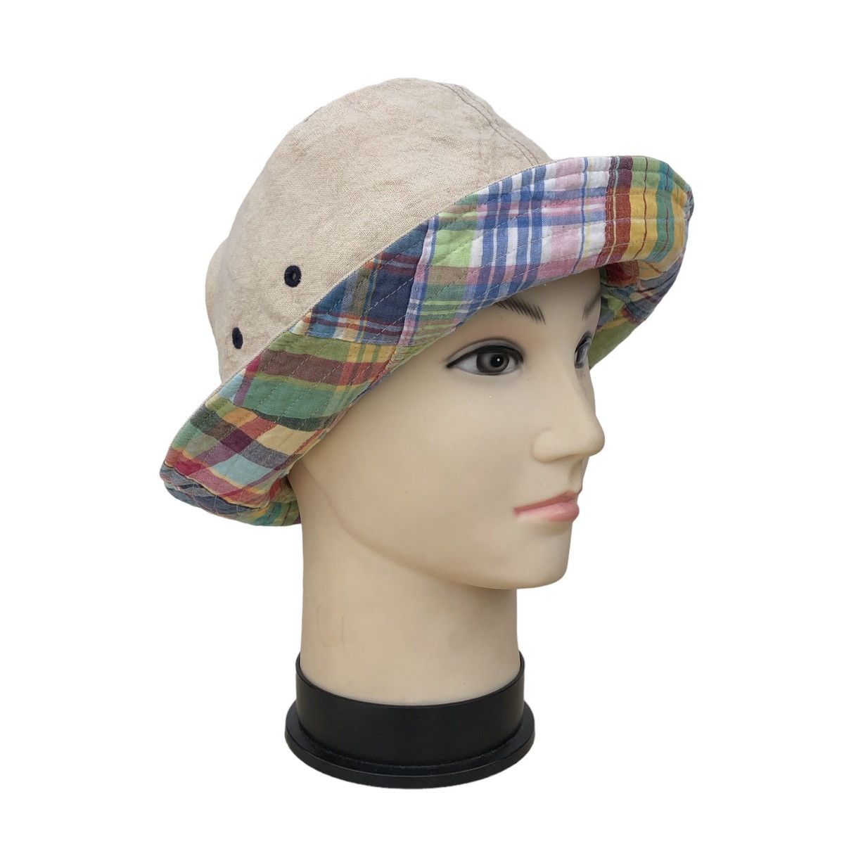 CA4LA CA4LA Patchwork Multicolour Reversible Safari Bucket Hat Size ONE SIZE - 5 Thumbnail