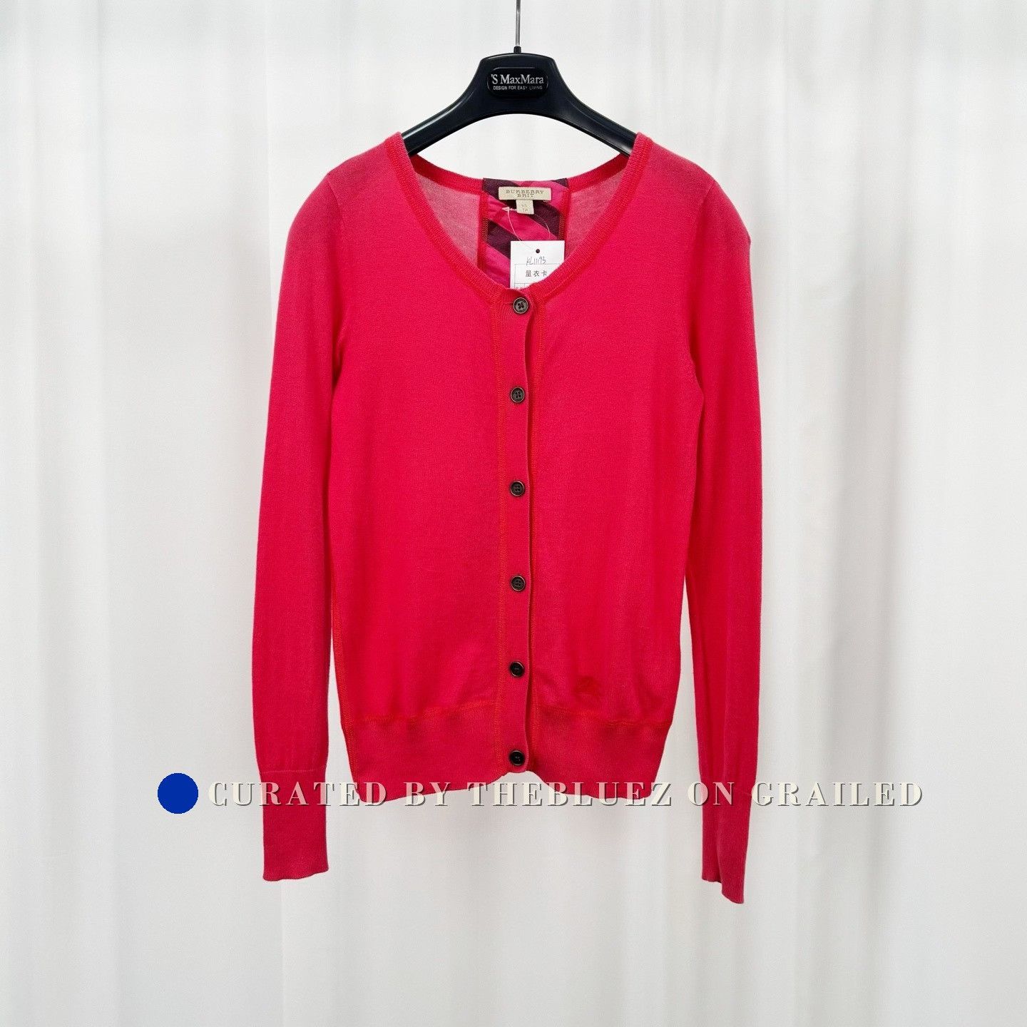 Burberry Burberry Check Knit Cardigan Size XS / US 0-2 / IT 36-38 - 1 Thumbnail