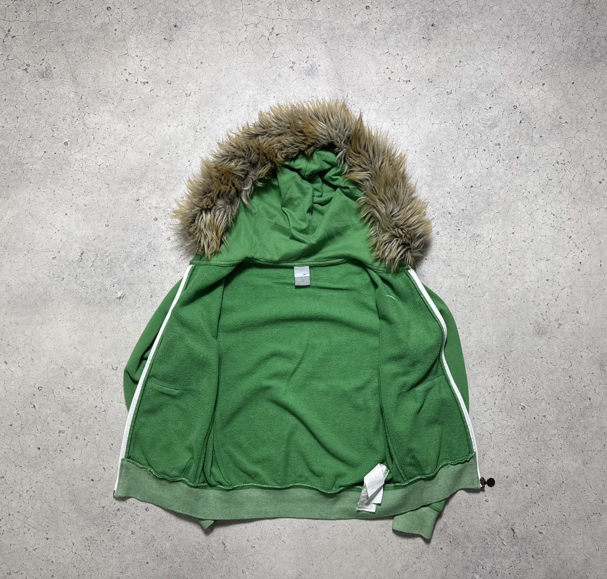 Nike Nike Women’s Fur Full Zip Hoodie Vintage Size M Y2K Size M / US 6-8 / IT 42-44 - 8 Thumbnail