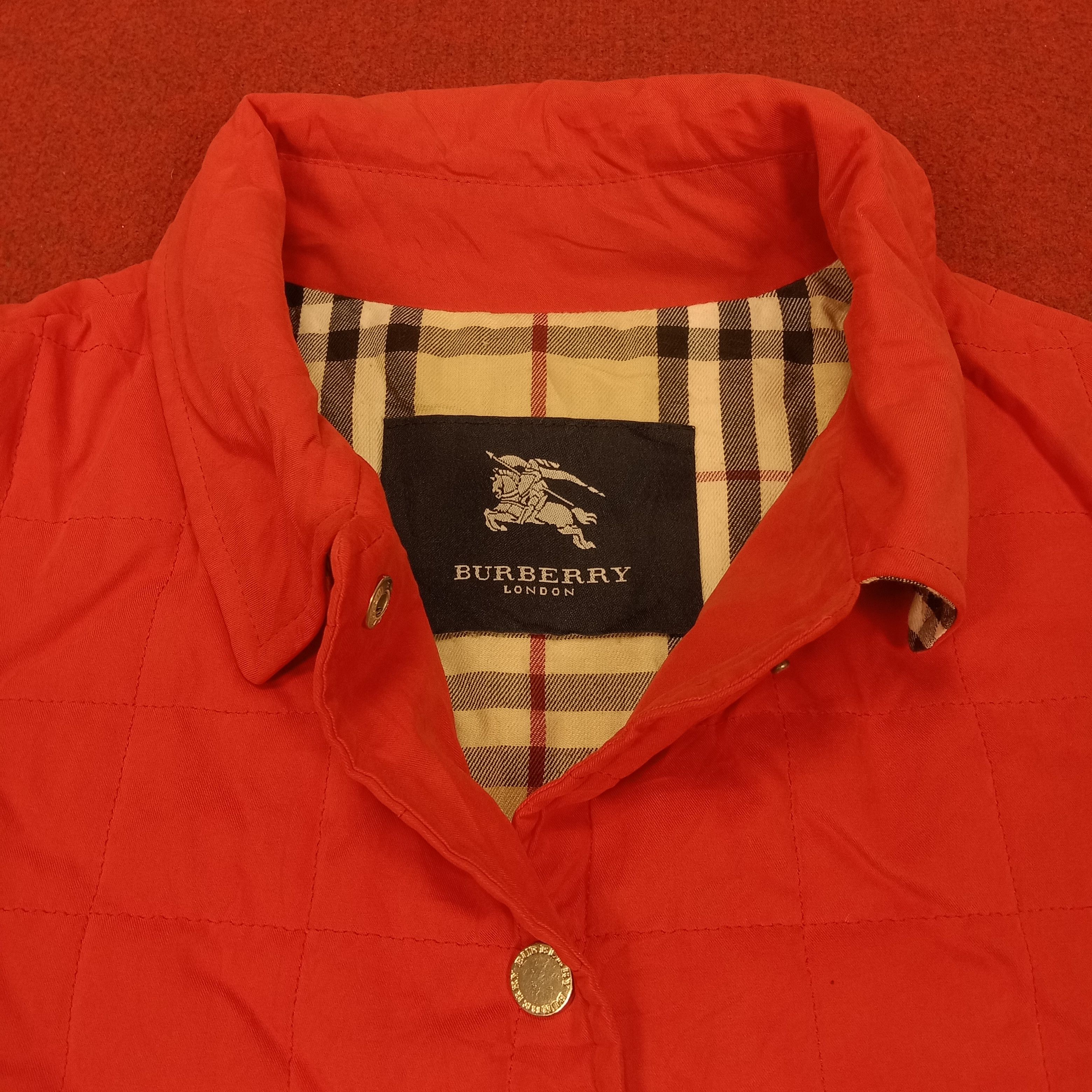 Burberry × Vintage Burberry London Luxury Brand Nova Check Style Jacket Size US M / EU 48-50 / 2 - 11 Thumbnail