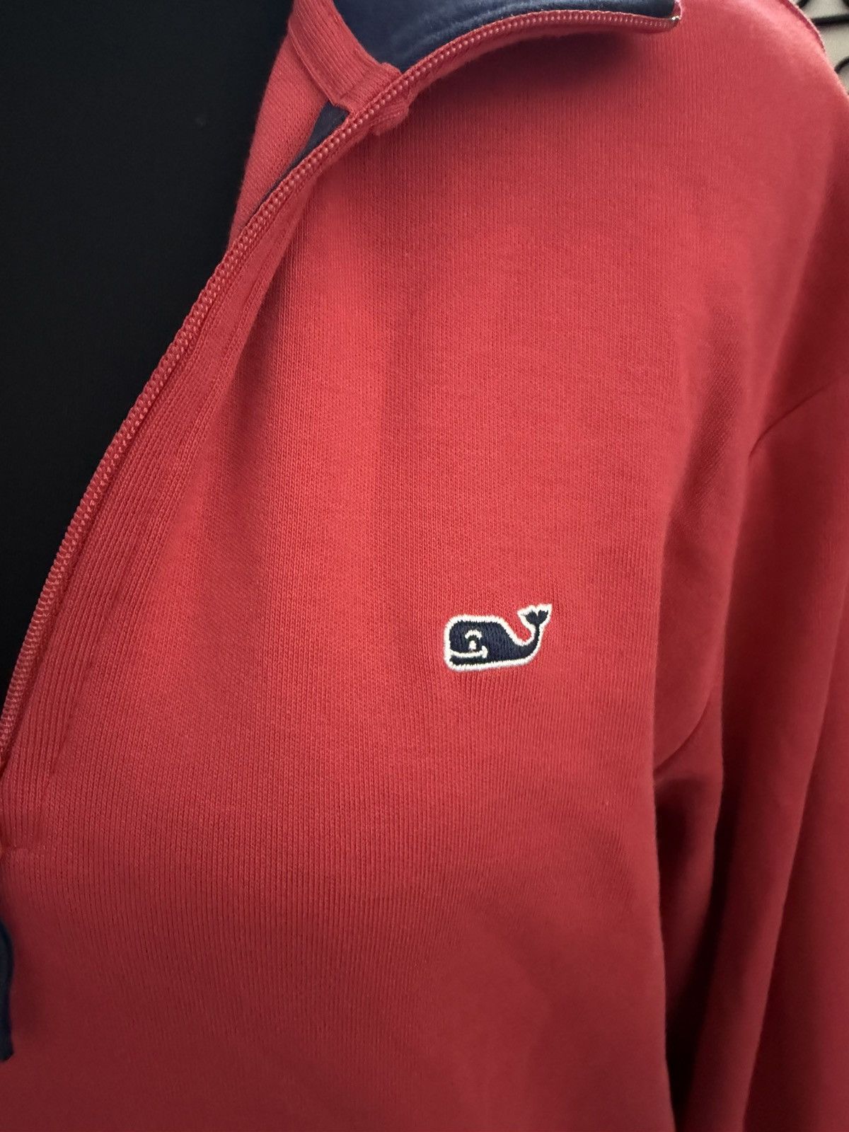 Vineyard Vines Vineyard Vines Saltwater 1/4 Zip Pima cotton preppy pullover Size US S / EU 44-46 / 1 - 3 Thumbnail
