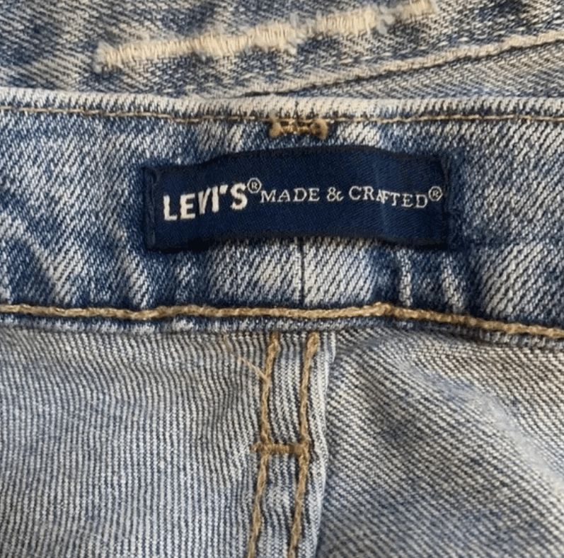 Levi's Made & Crafted Levi’s Made&Crafted 501 Selvedge Patchwork Jeans - 30/31x32 Size US 31 - 2 Thumbnail