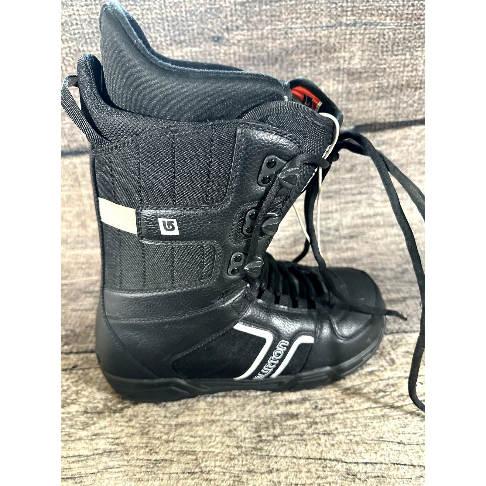 Burton BURTON Invader Imprint One Snowboard Boots Black Men's Sz 9 Size US 9 / EU 42 - 5 Thumbnail