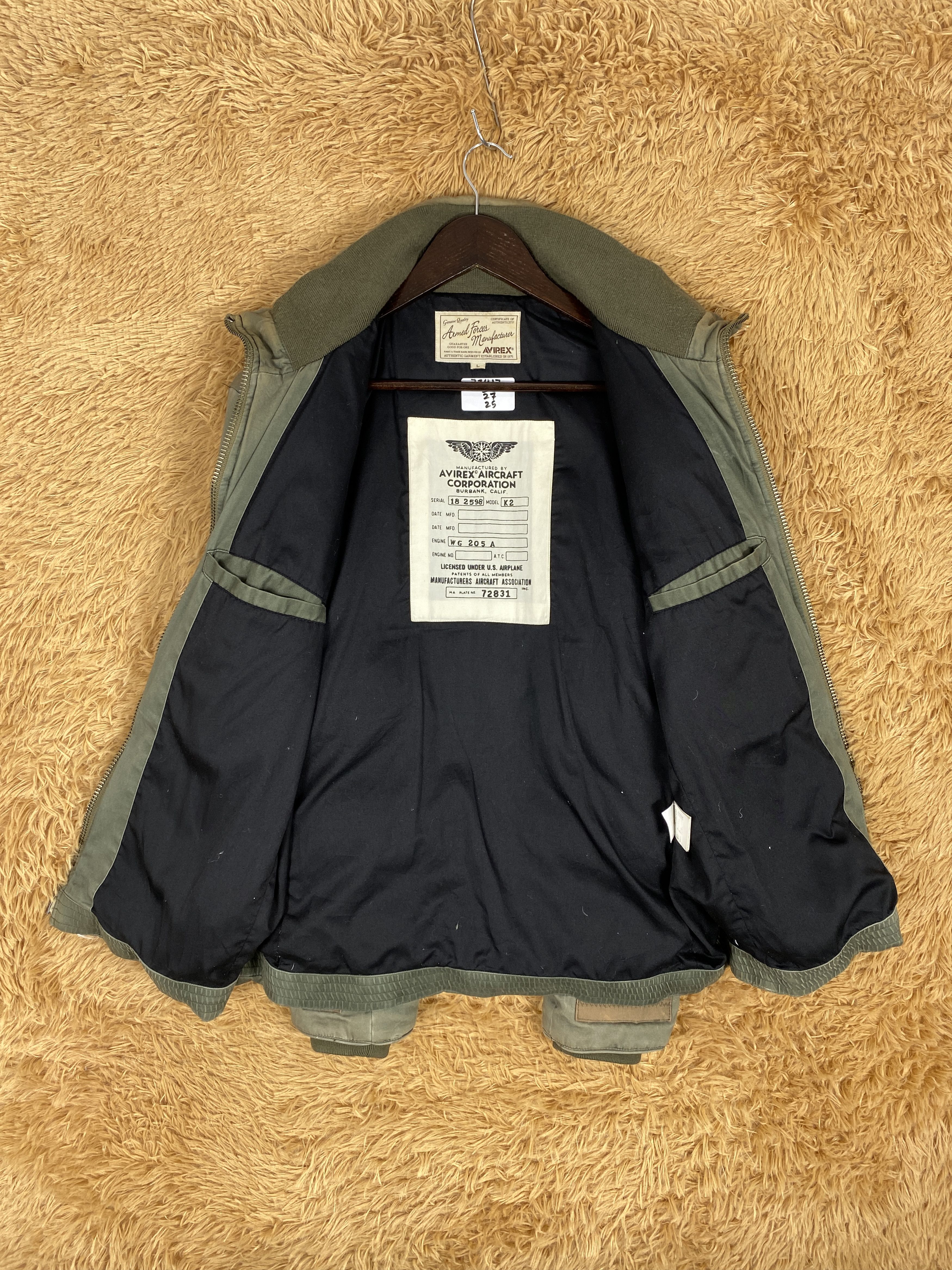 Avirex Vintage Avirex Rugged Faded Puffer Jacket PJ2417 Size US S / EU 44-46 / 1 - 7 Thumbnail