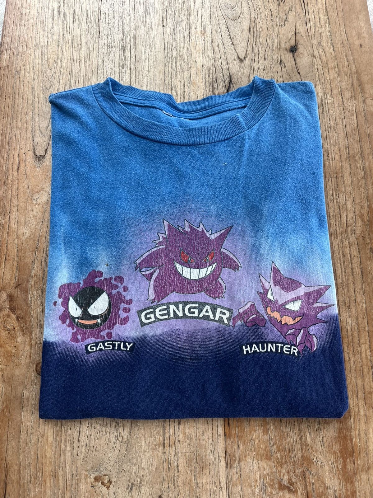 Nintendo × Pokemon × Vintage Vintage GENGAR Gastly Haunter Pokemon Nintendo 1999’s Tshirt Size US M / EU 48-50 / 2 - 1 Thumbnail