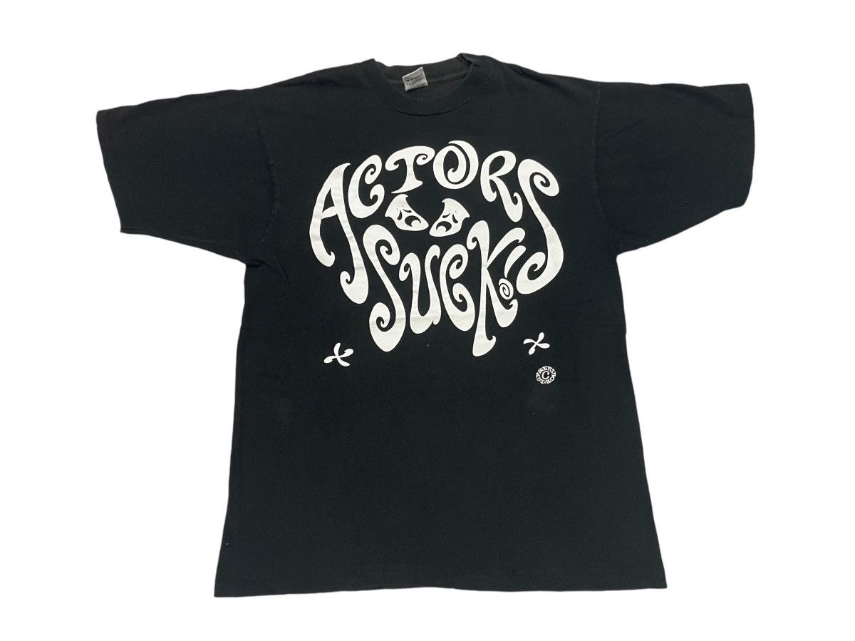 90s “ACTORS SUCK” TEES NICELY FADED RARE