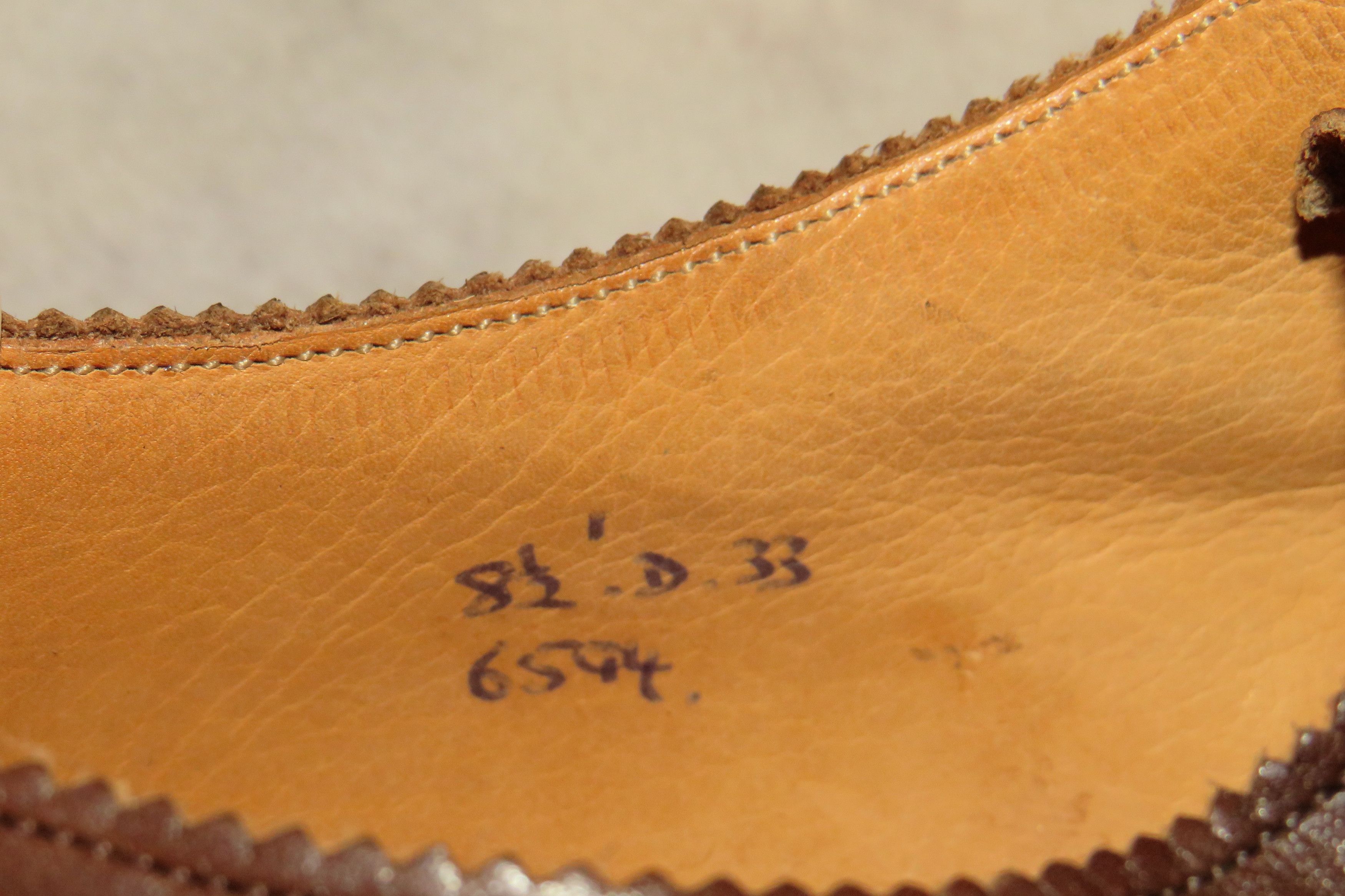 Edward Green × Paul Stuart Deadstock Dark Oak Antique Medallio Oxfords 8.5D NWT NOS Size US 8.5 / EU 41-42 - 11 Thumbnail