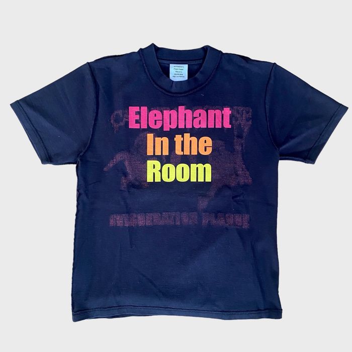 Vetements elephant shirt hot sale