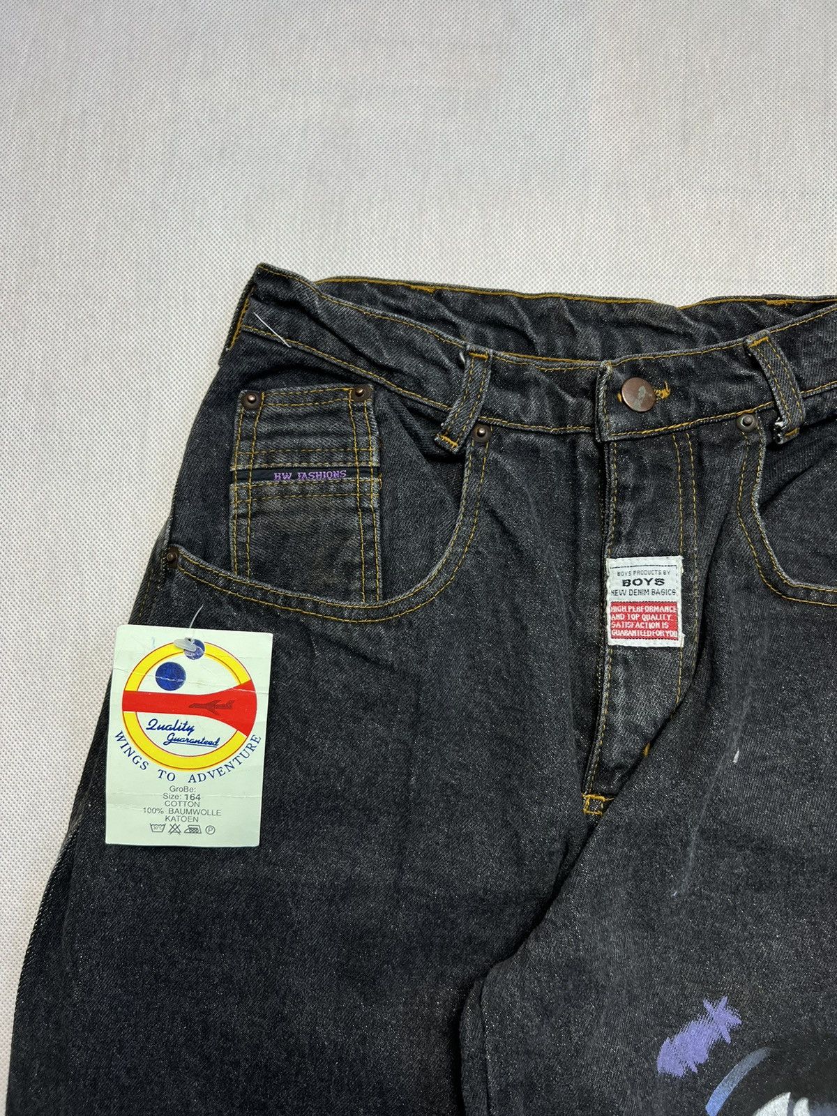 Japanese Brand × Vintage Unique Pants Jeans Vintage 90’s New With Tags Size US 30 / EU 46 - 4 Thumbnail