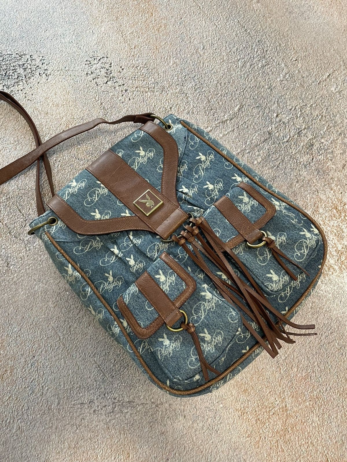 Playboy Vintage Playboy Monogram Shoulder Bag Size ONE SIZE - 2 Thumbnail