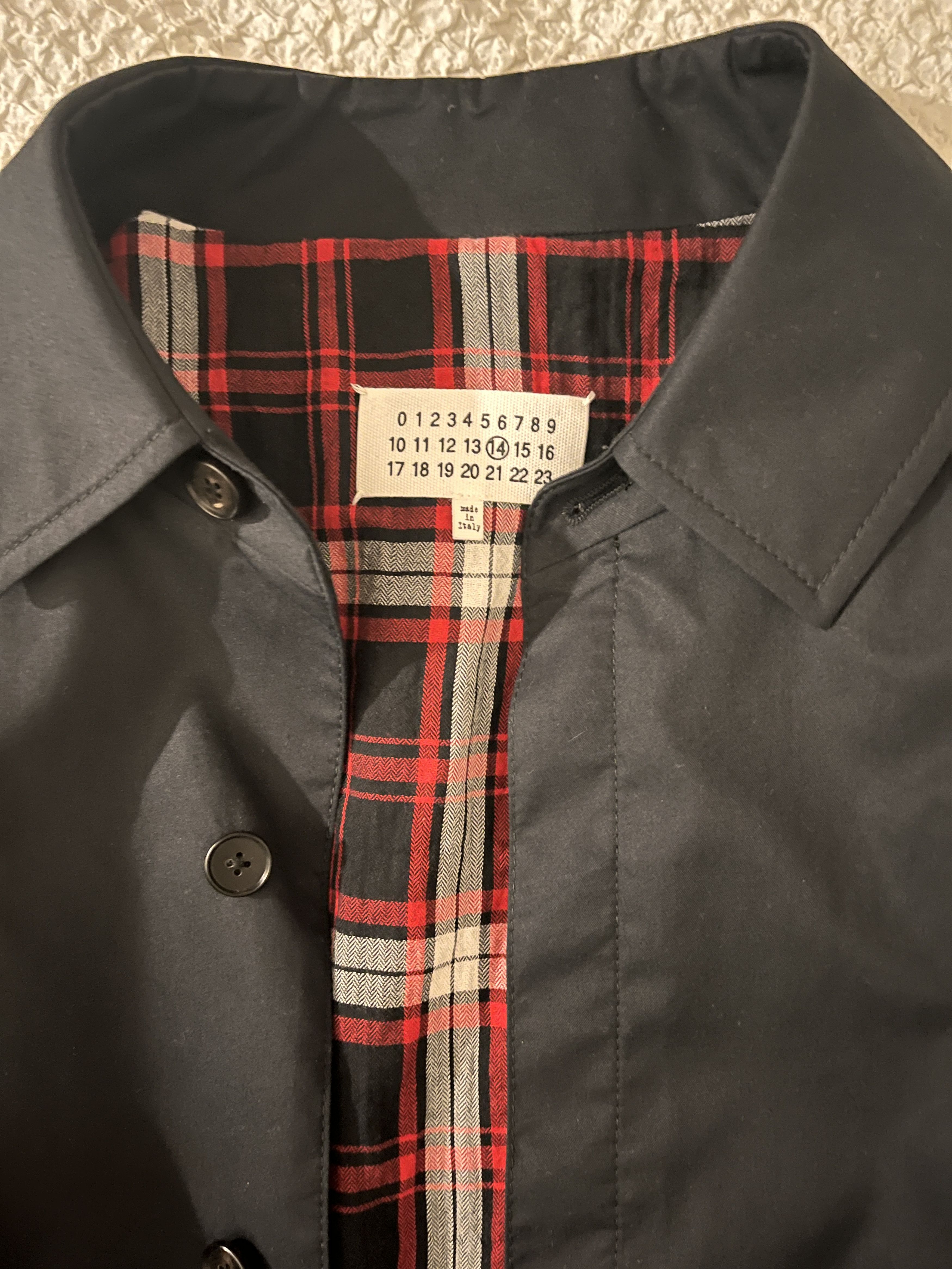 Maison Margiela Maison Margiela Tartan Plaid Lined Mac Trench Coat Size US M / EU 48-50 / 2 - 2 Thumbnail
