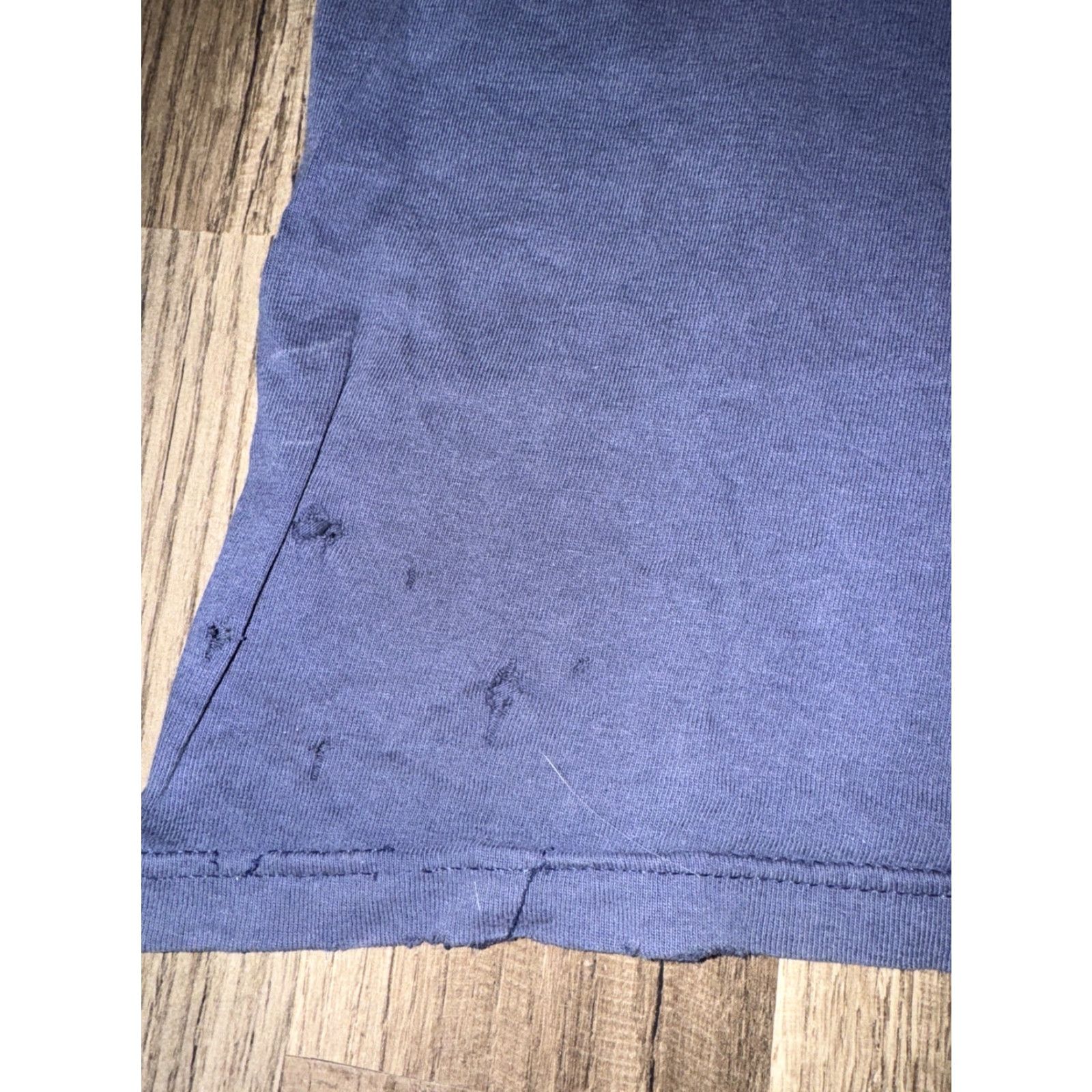 Fruit Of The Loom VINTAGE Fruit of the Loom Screen Stars T-Shirt Men M Blue Grey 21x25.5 Stars Size US M / EU 48-50 / 2 - 2 Thumbnail