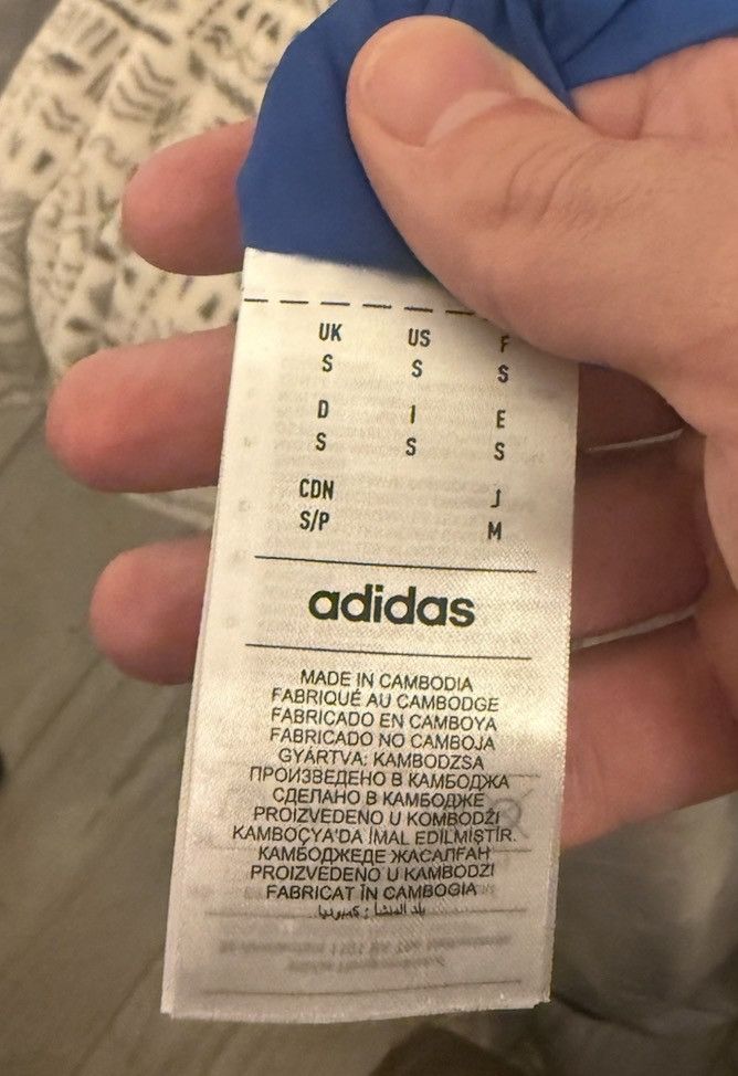 Adidas Adidas Italy Reversible Anthem Jacket Size US S / EU 44-46 / 1 - 5 Thumbnail