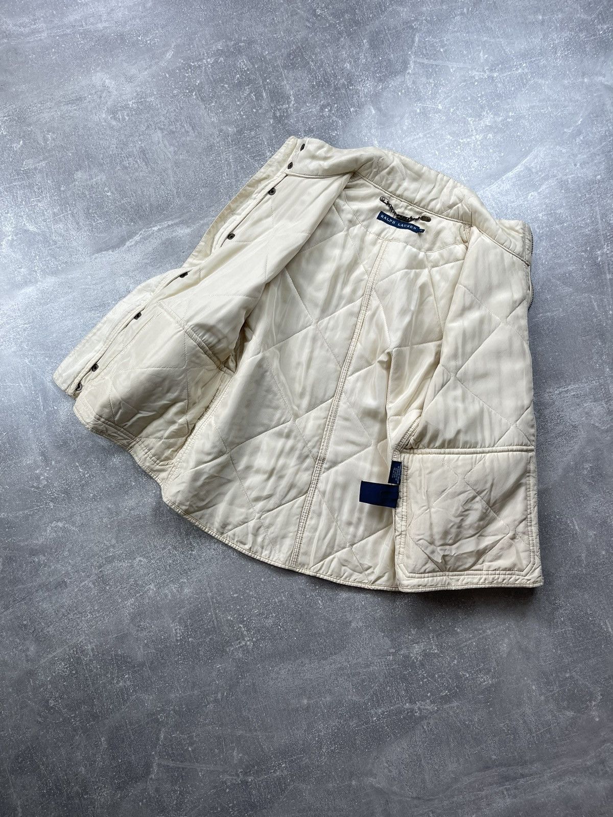 Ralph Lauren Ralph Lauren Quilted Silk Diamond Puffer Gilet Riding Vest Size S / US 4 / IT 40 - 10 Thumbnail