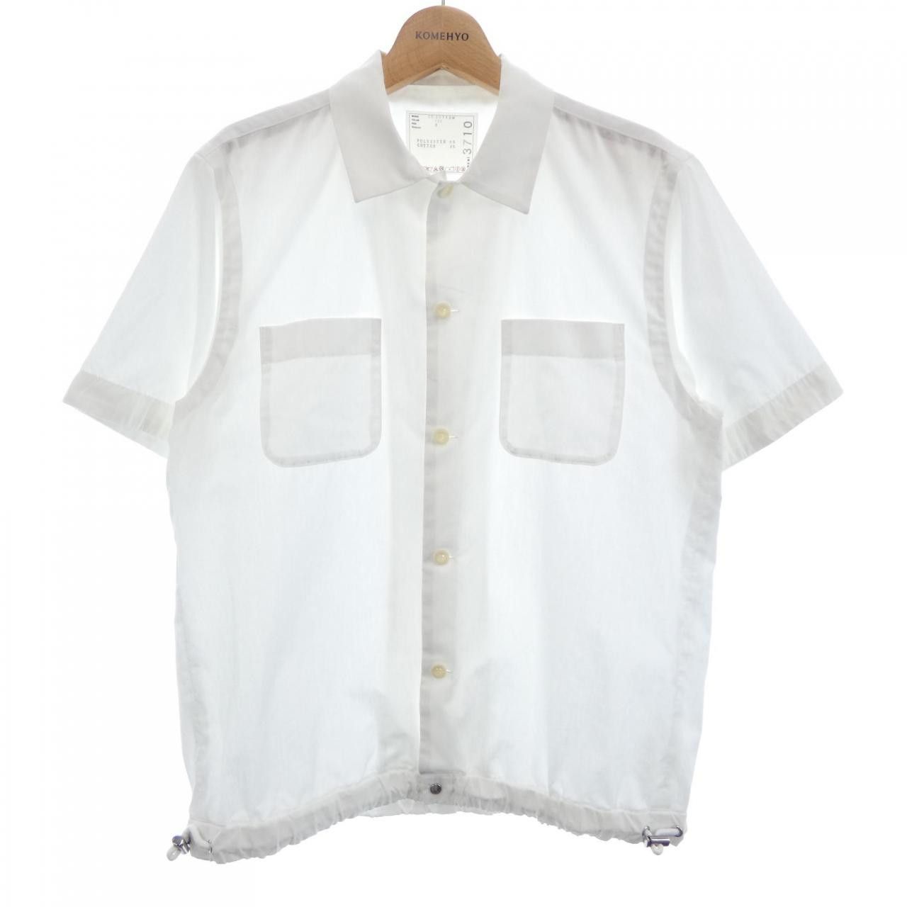 Sacai Sacai Sacai Shirt Textile Dress Shirt 25-03710 DUTY FREE for USA Size ONE SIZE - 1 Thumbnail
