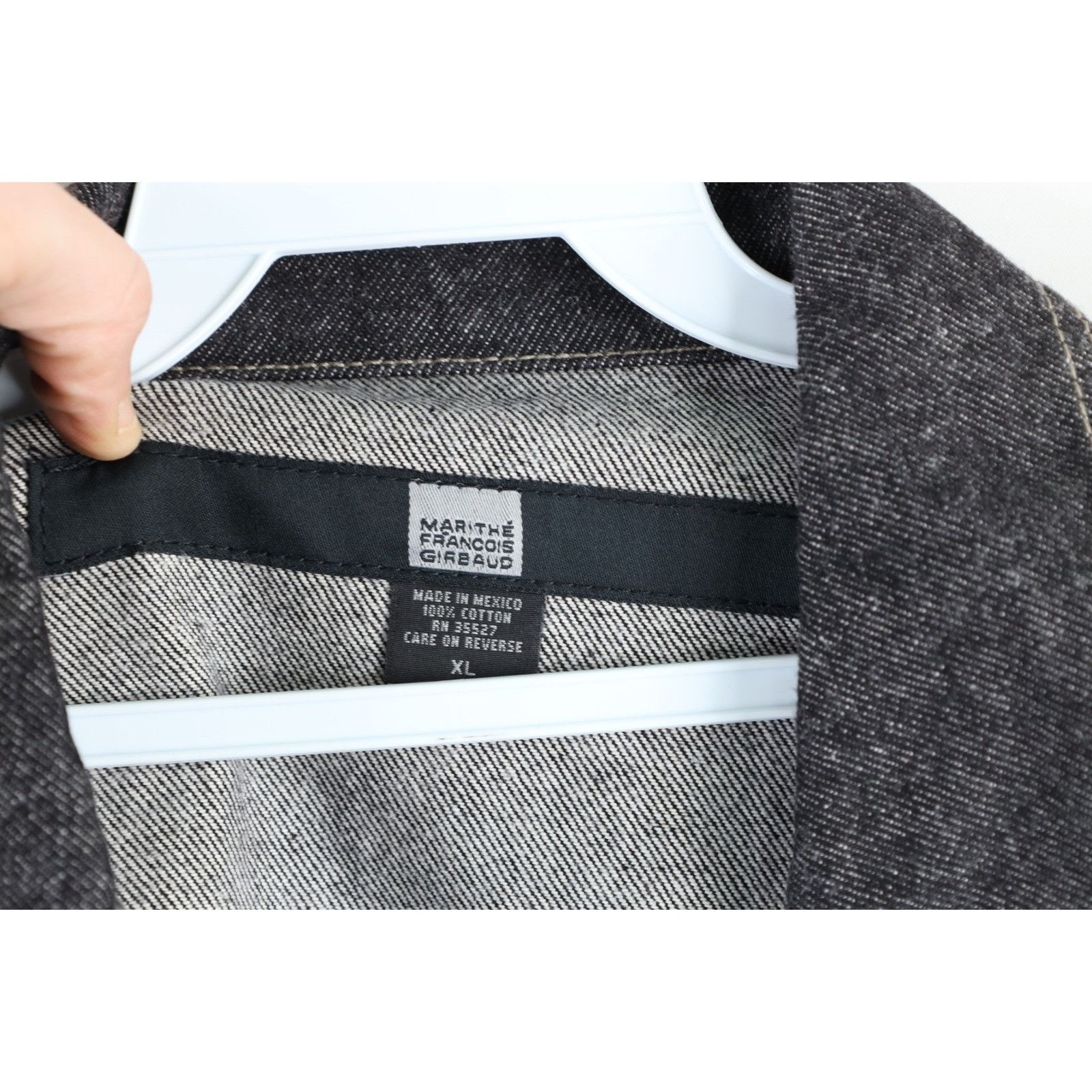 Marithe + Francois Girbaud × Vintage NOS Vintage 90s Marithe Francois Girbaud Denim Jacket Size US XL / EU 56 / 4 - 6 Thumbnail