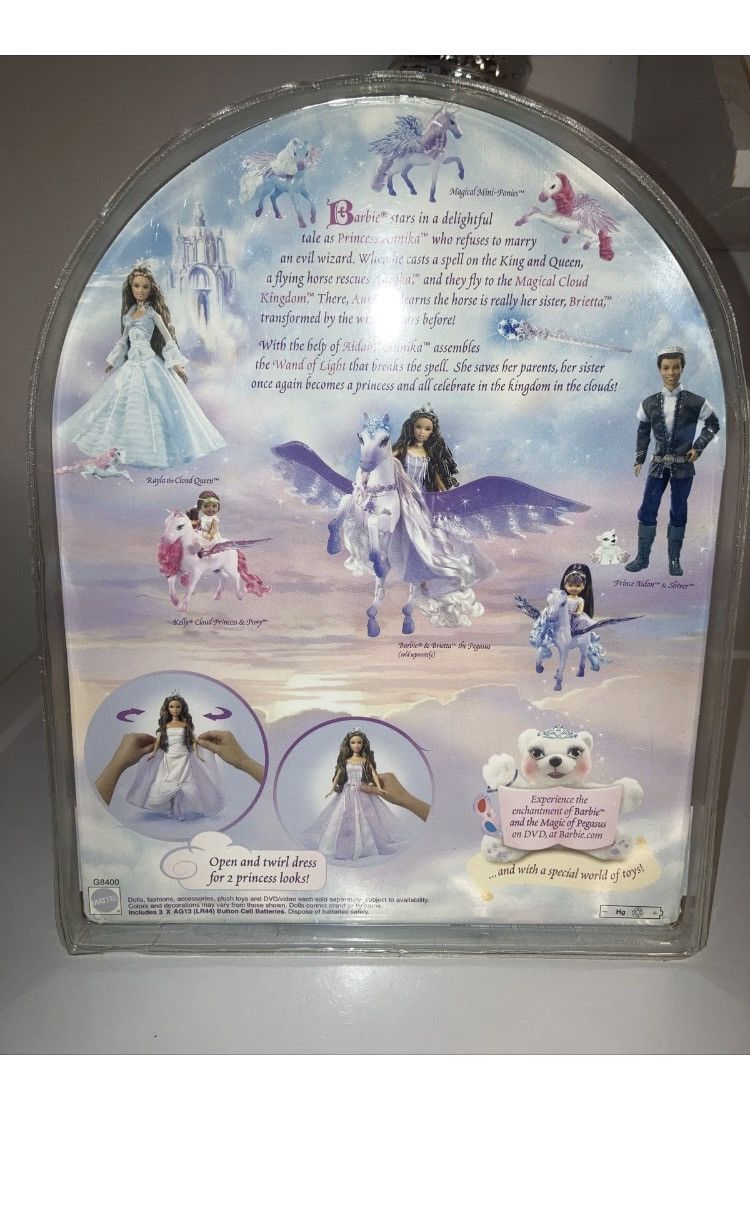 Other Deadstock 2005 Barbie Magic of Pegasus AA Annika Doll NIB Size ONE SIZE - 2 Thumbnail