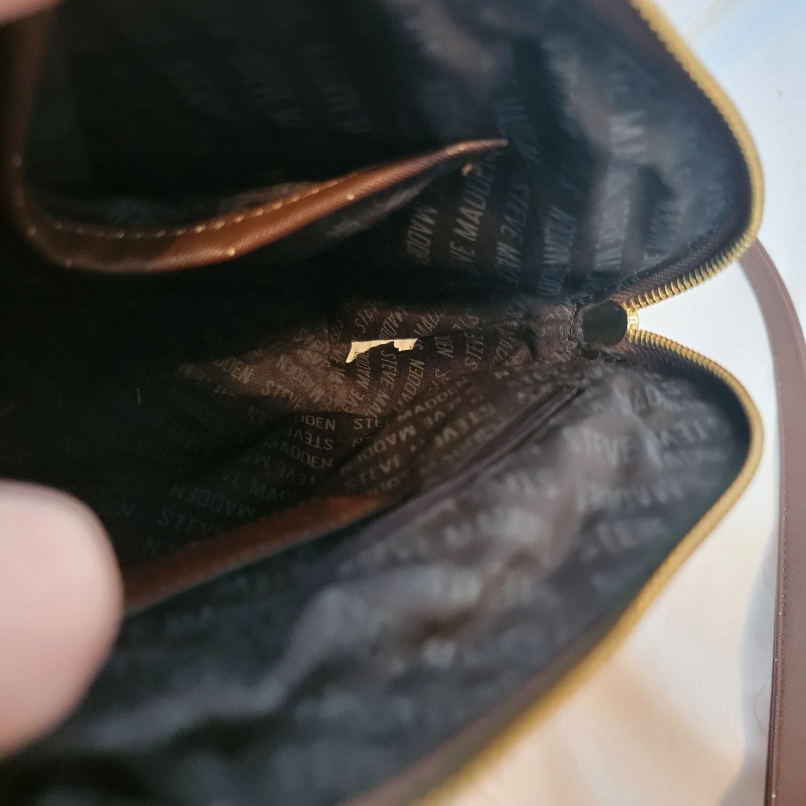 Steve Madden Steve Madden Brown Crossbody Purse Size ONE SIZE - 12 Thumbnail