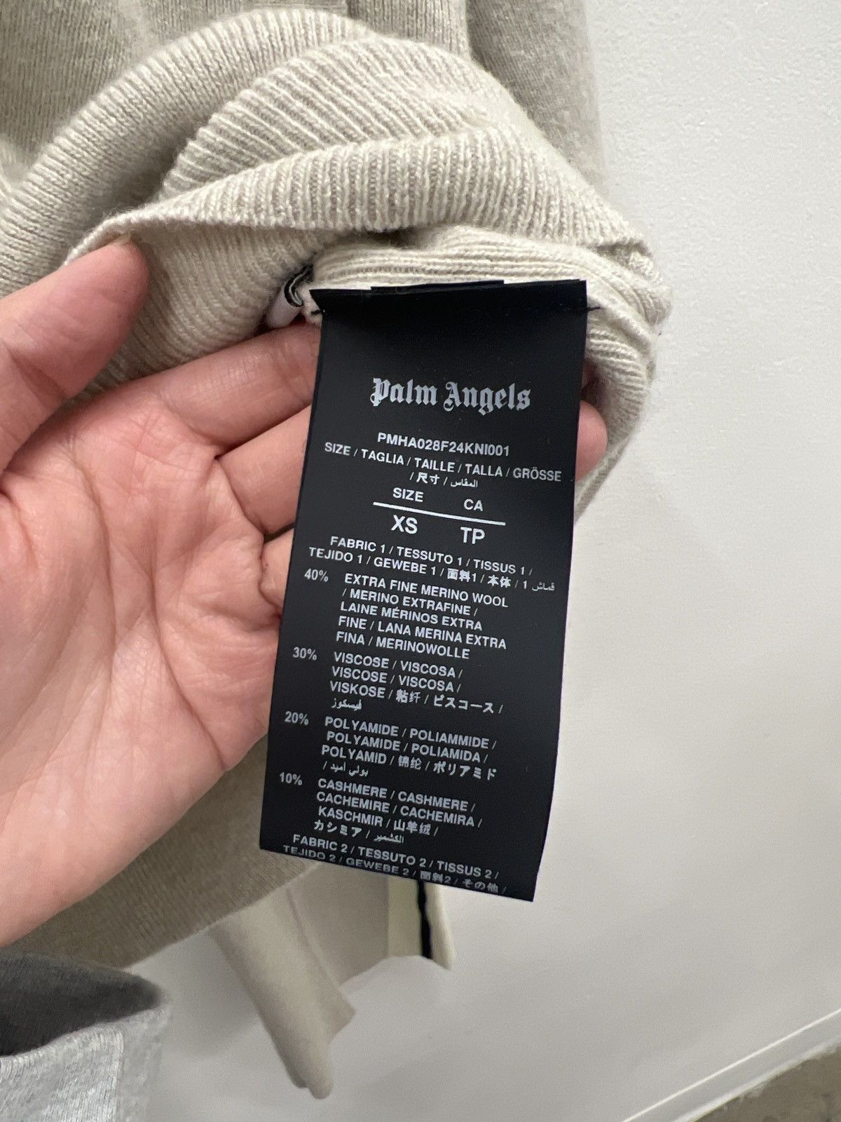Palm Angels Palm Angels Fw24 Classic Logo Knit Track Jacket and pants Size XS / US 0-2 / IT 36-38 - 13 Thumbnail