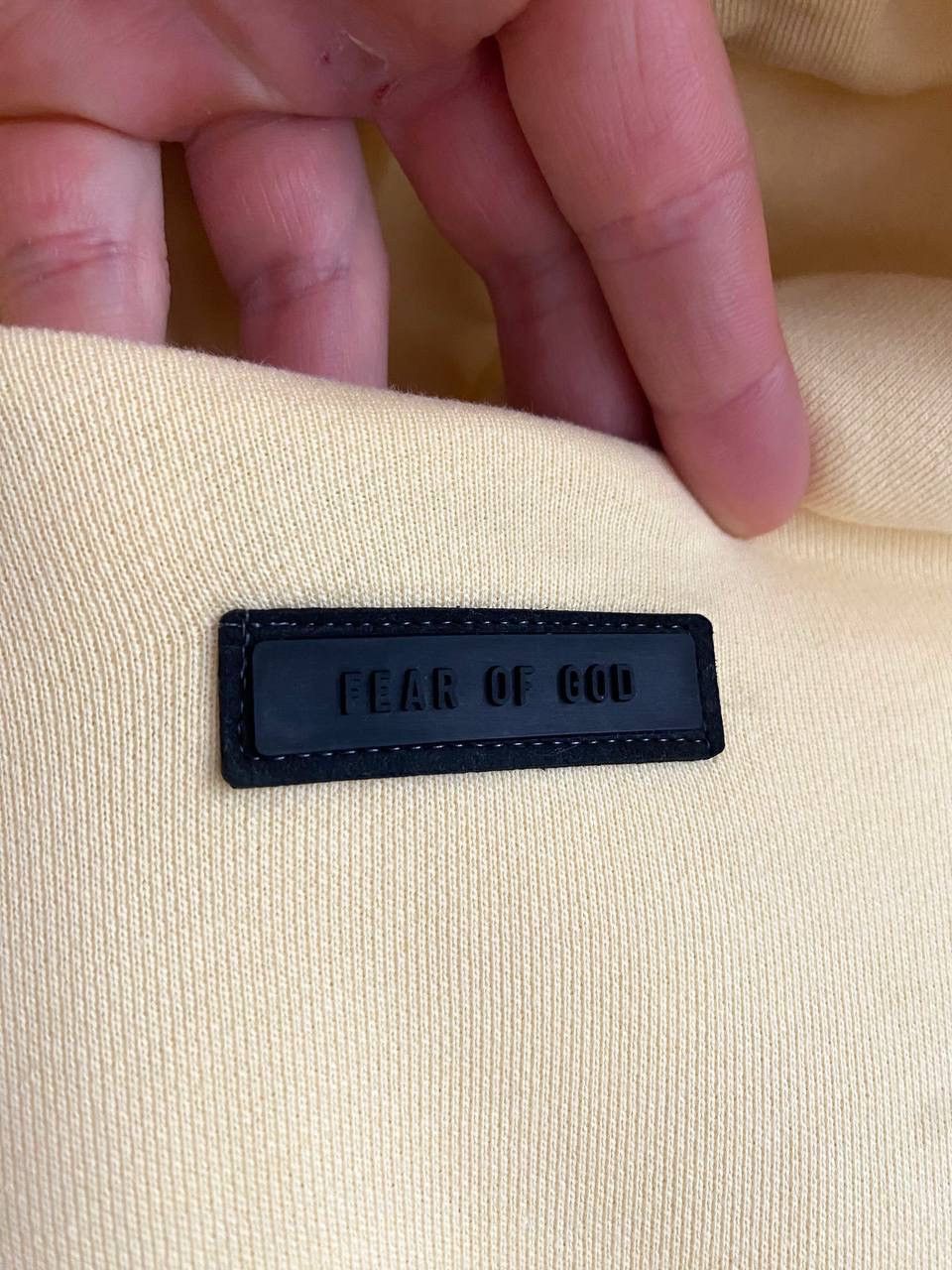 Fear of God Fear Of Good Essential Garden Yellow Pullover Hoodie, Size M Size US M / EU 48-50 / 2 - 18 Thumbnail