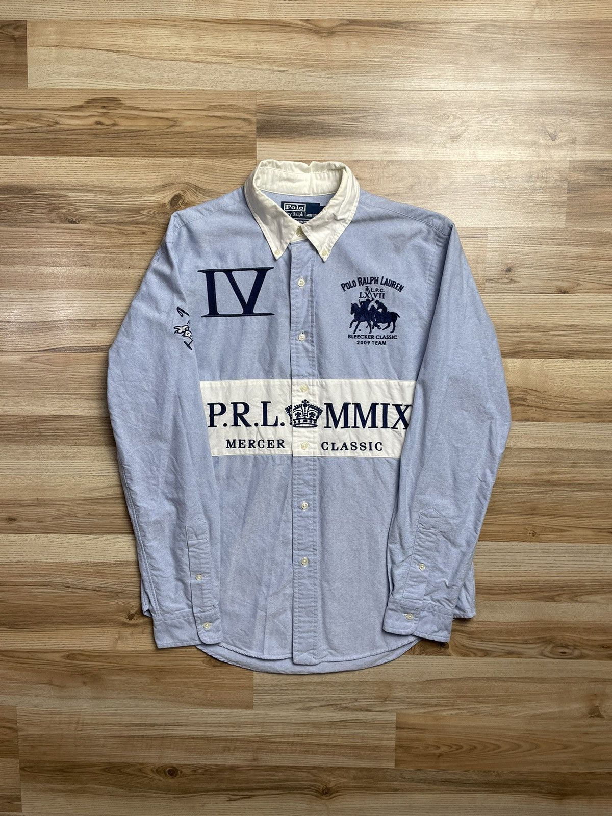 Polo Ralph Lauren × Vintage Polo Ralph Lauren Rugby Mercer Shirt Size US M / EU 48-50 / 2 - 1 Thumbnail