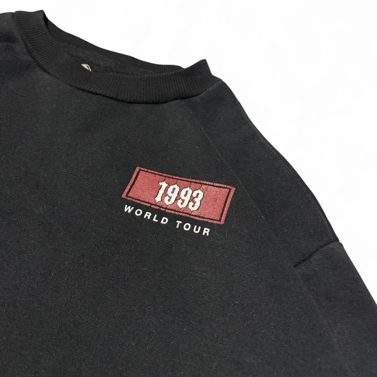 Band Tees Lost Youth 1993 World Tour Black Graphic Sweatshirt Size US S / EU 44-46 / 1 - 2 Thumbnail