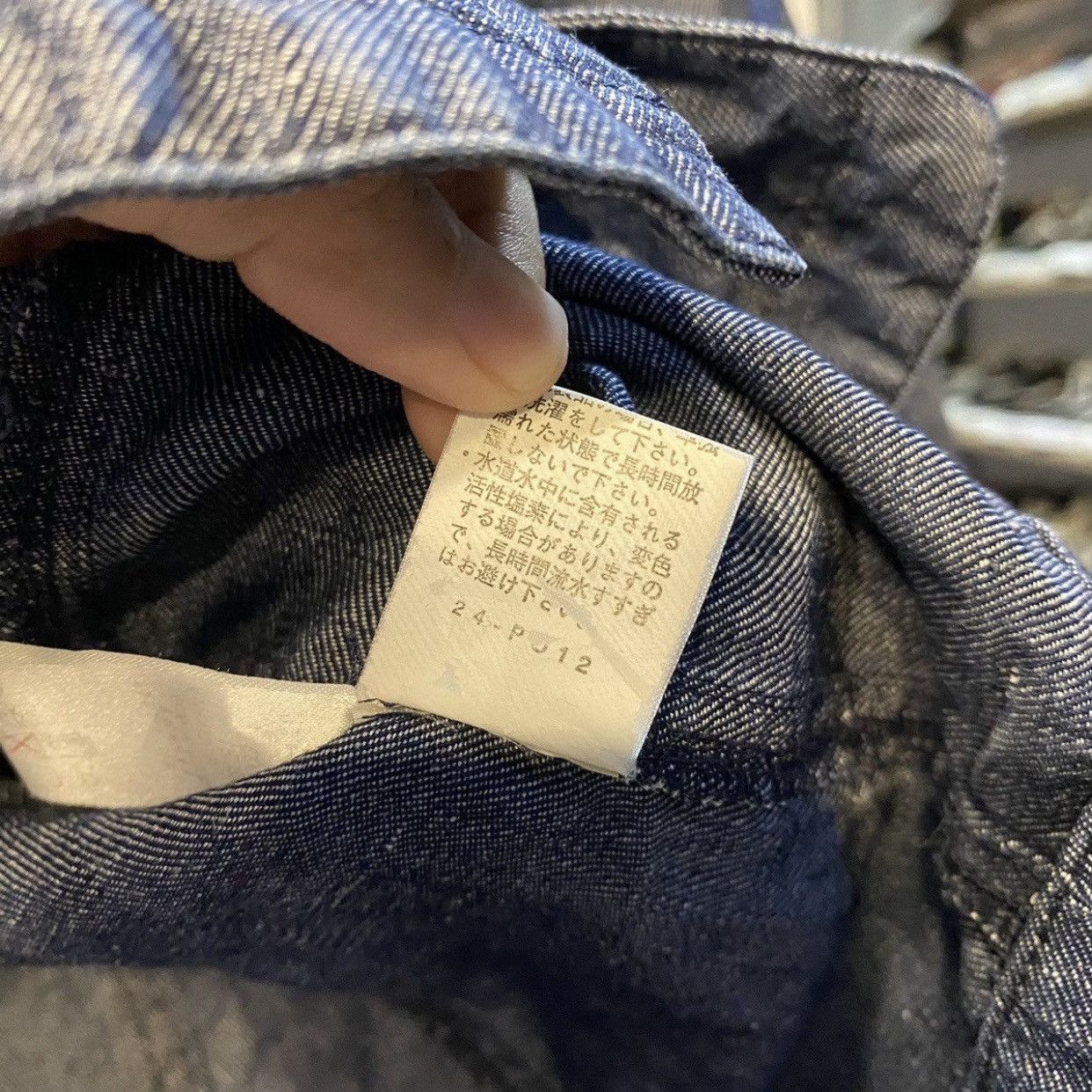 Kansai Yamamoto Archive Kansai Bis Cropped Denim Work Jacket Size S / US 4 / IT 40 - 11 Thumbnail